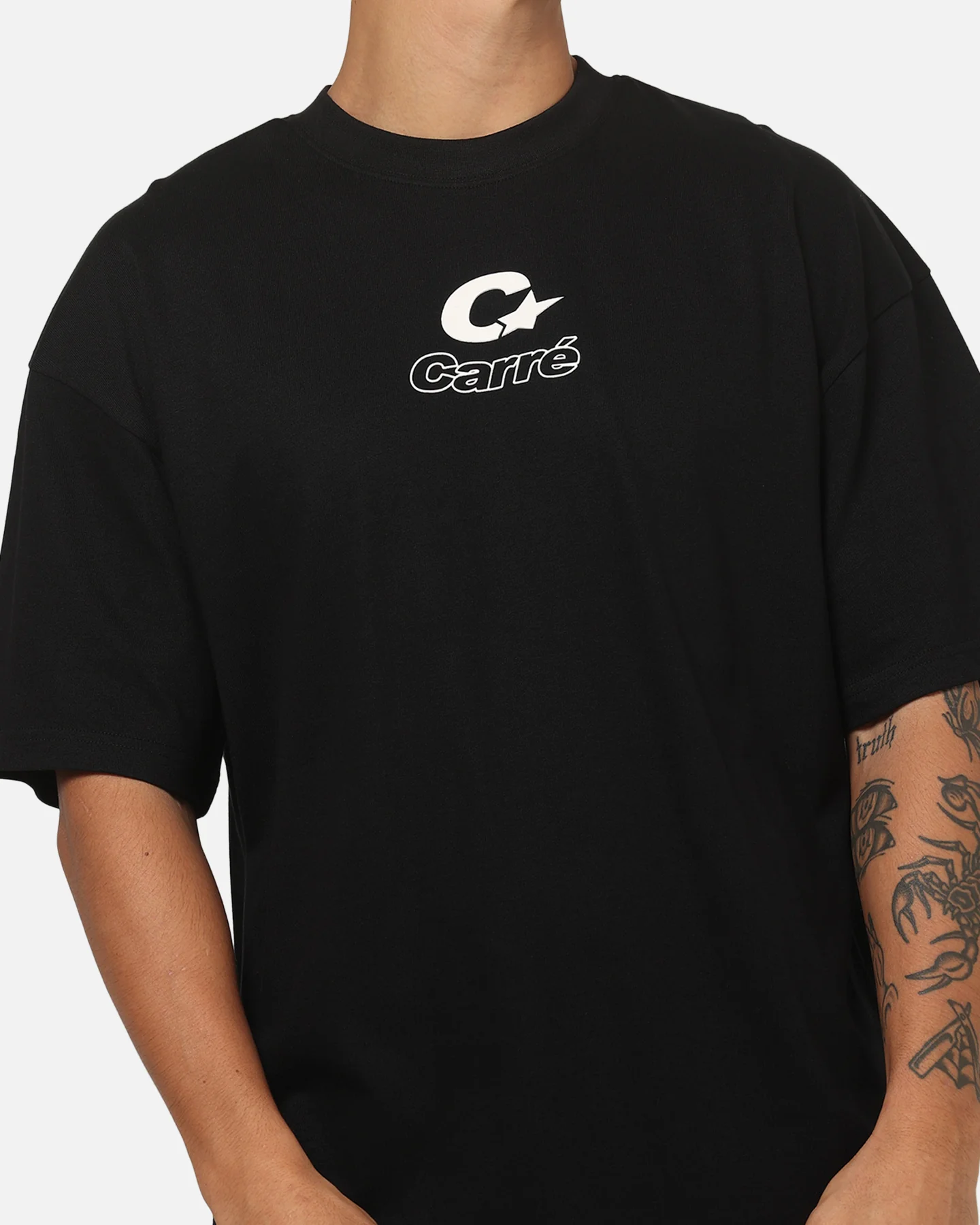 Carre Night Sky T-Shirt Black - Image 8