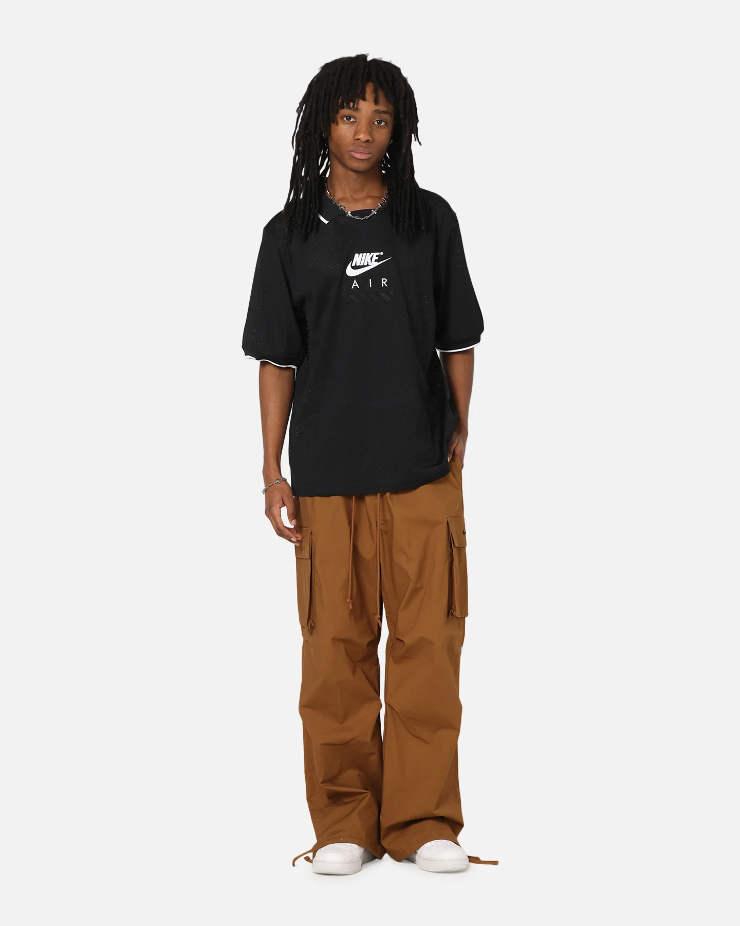 Nike Air Football Jersey Black/White - Image 2