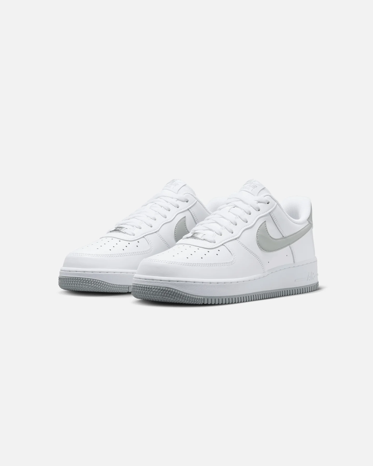 Nike Air Force 1 '07 Essentials "Light Grey" White/Smoke Grey - Image 2
