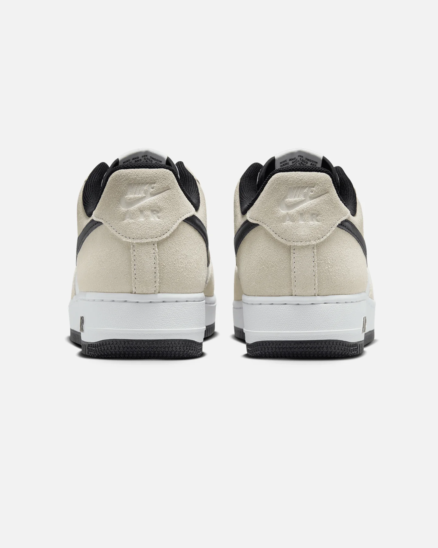 Nike Air Force 1 '07 LV8 White/White-Black - Image 3