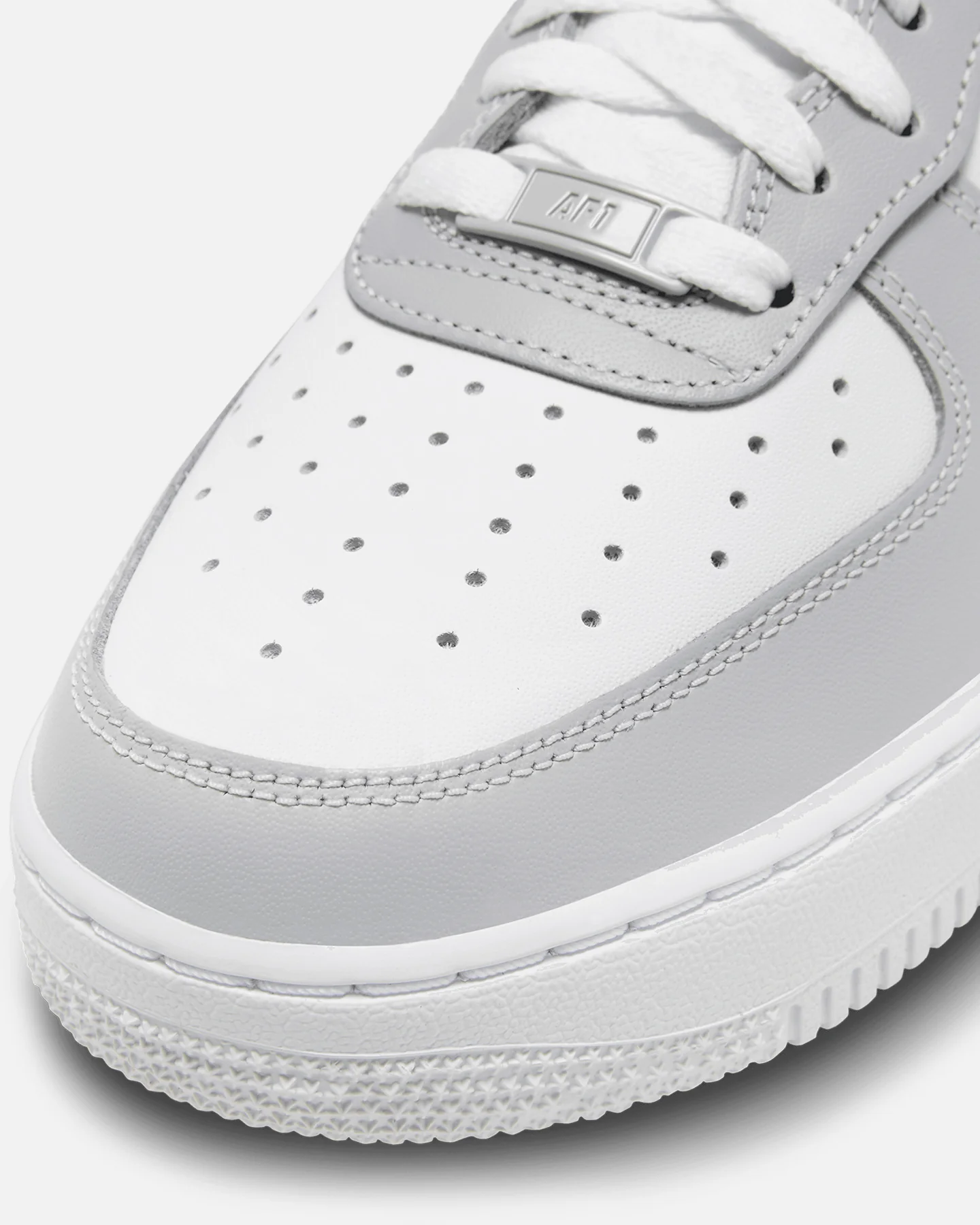 Nike Air Force 1 '07 White/Grey - Image 6