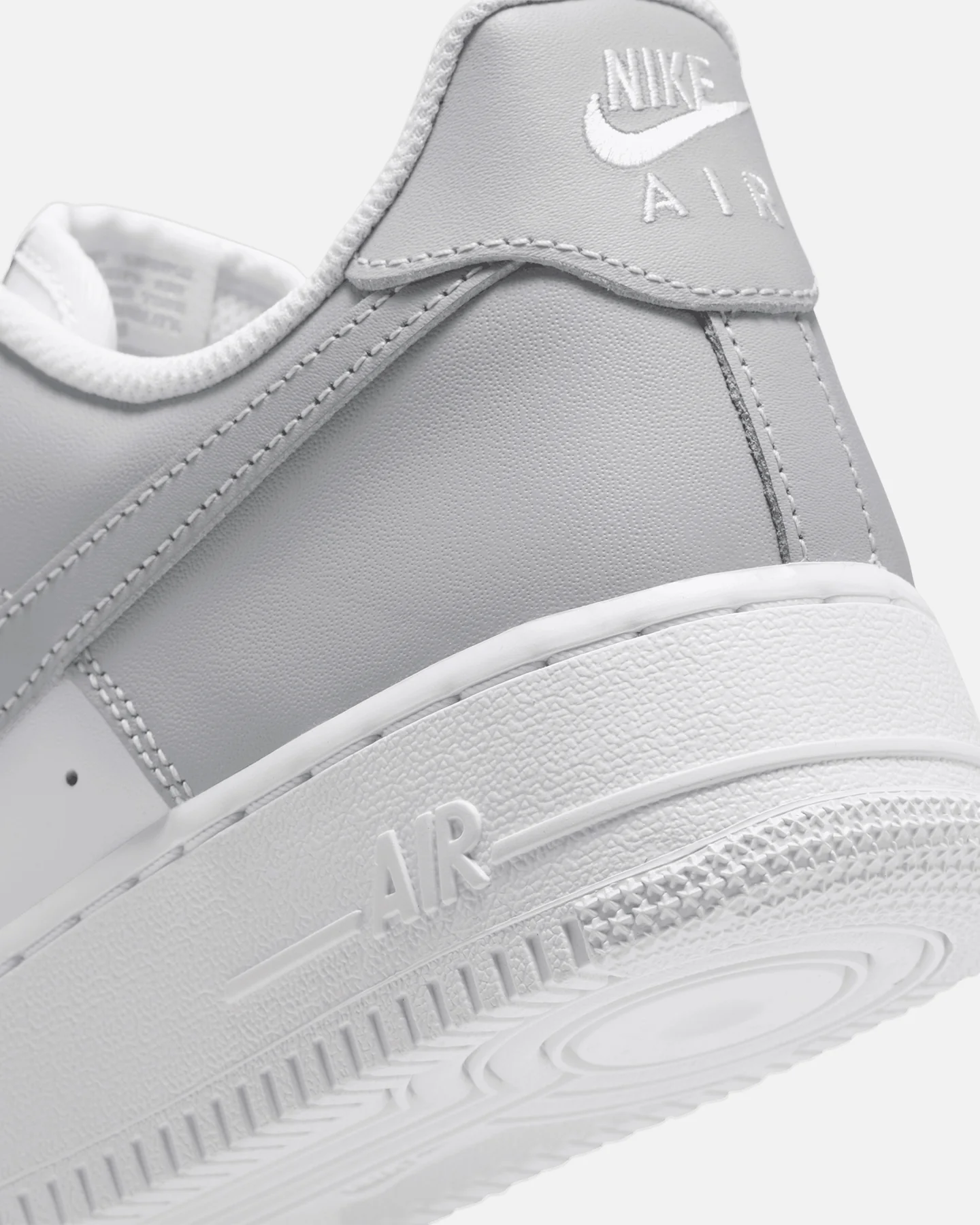 Nike Air Force 1 '07 White/Grey - Image 8