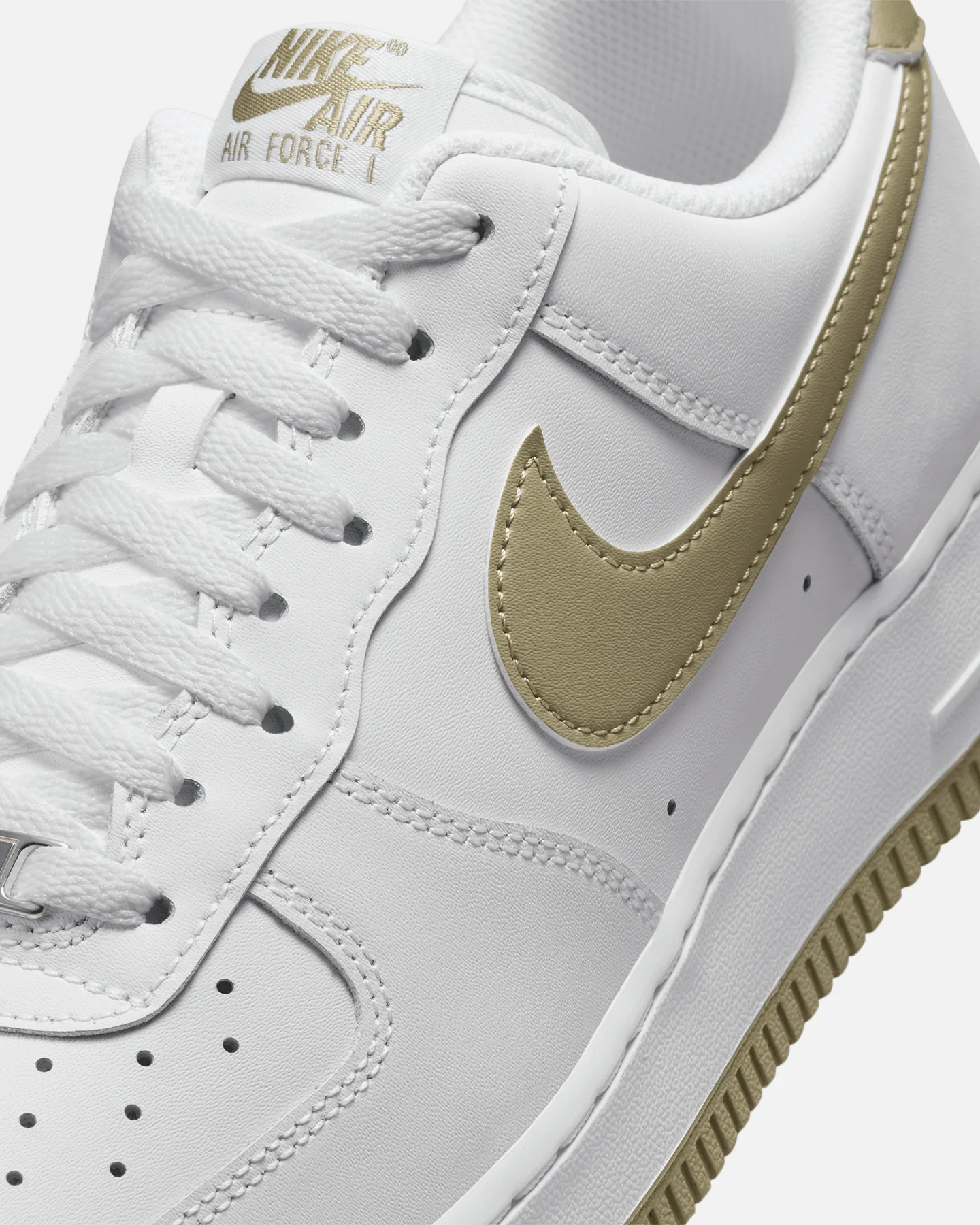 Nike Air Force 1 '07 White/Neutral Olive - Image 6