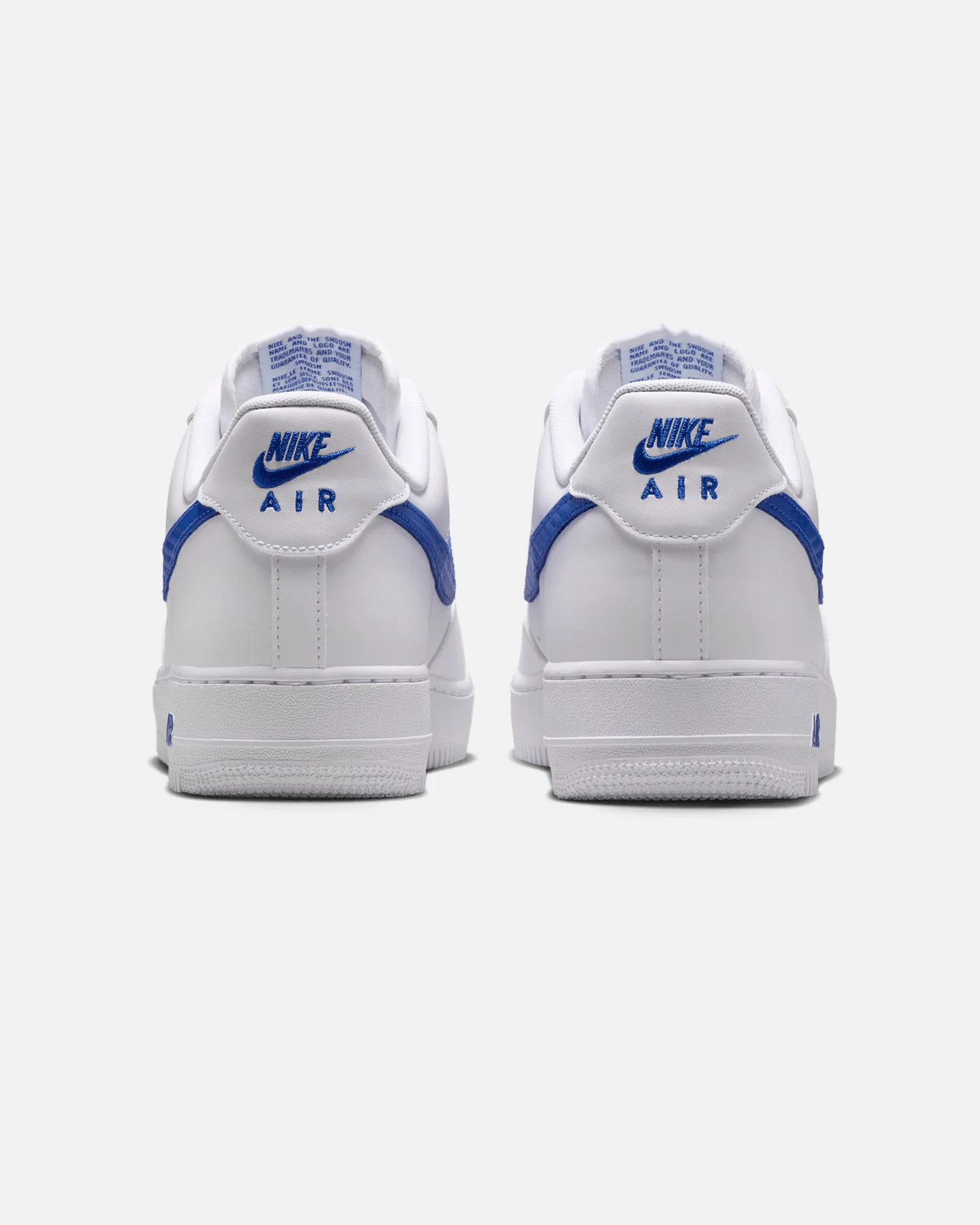 Nike Air Force 1 '07 White/Game Royal - Image 3