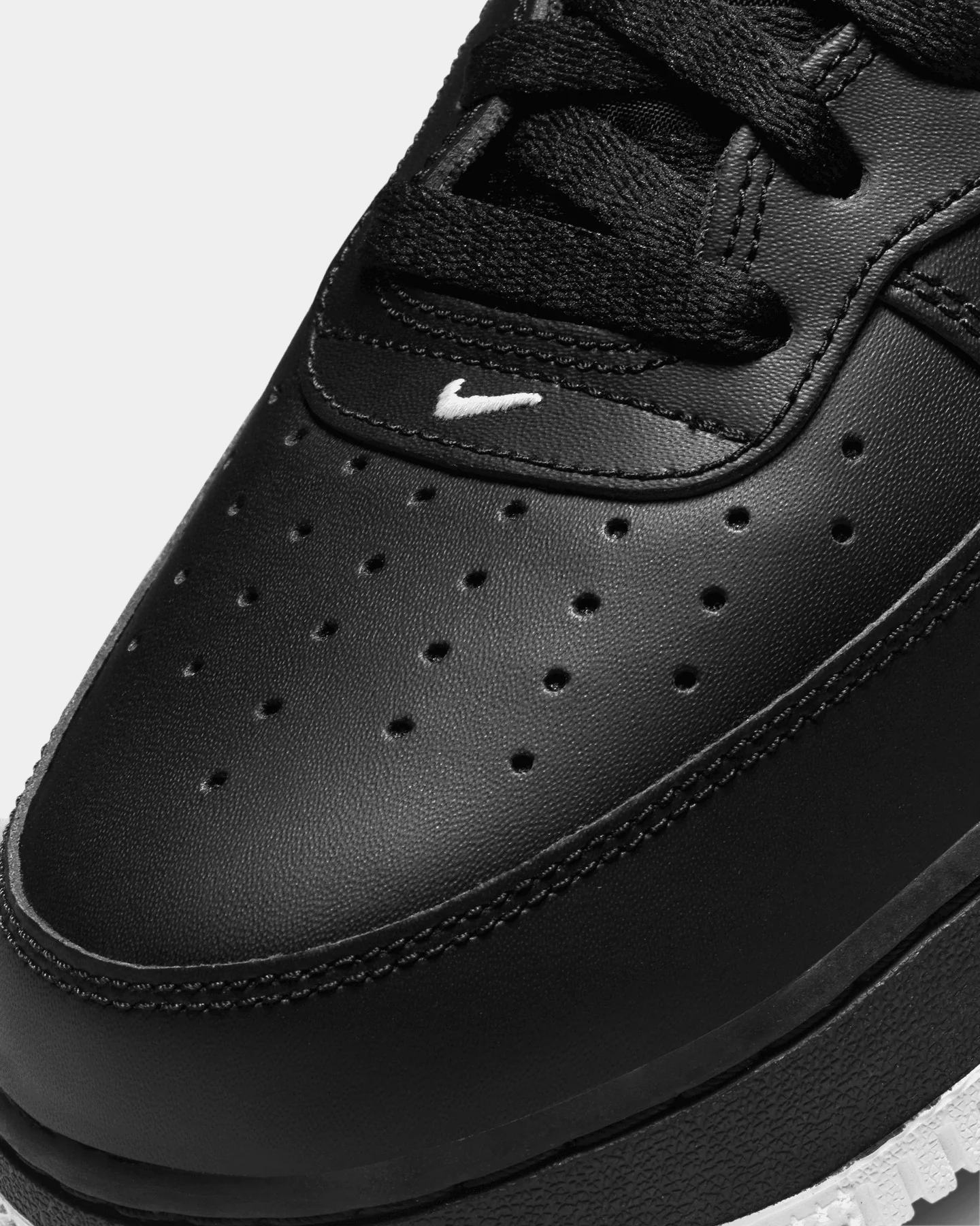 Nike Air Force 1 Mid '07 "Black White" Black/White/Black - Image 5