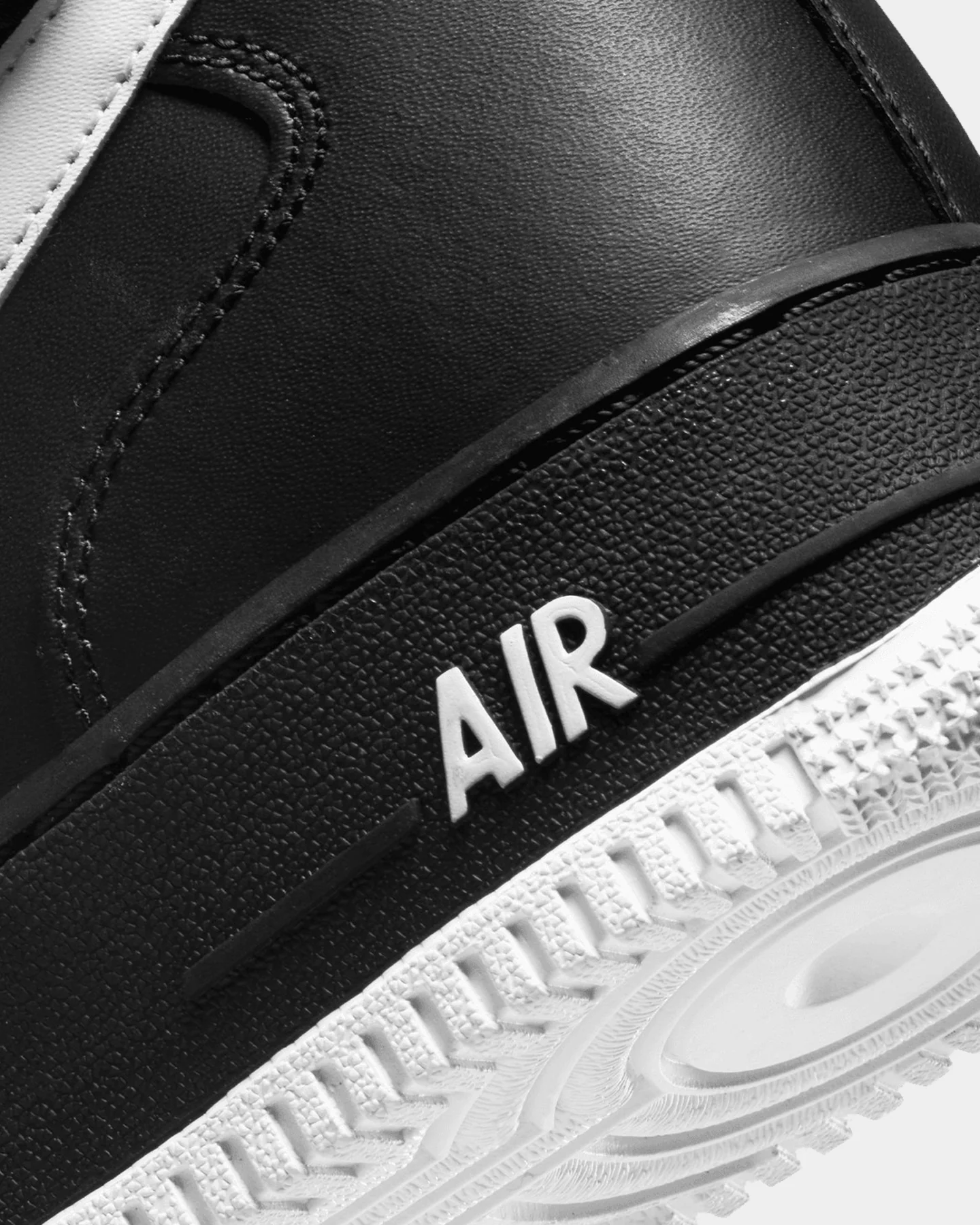 Nike Air Force 1 Mid '07 "Black White" Black/White/Black - Image 7