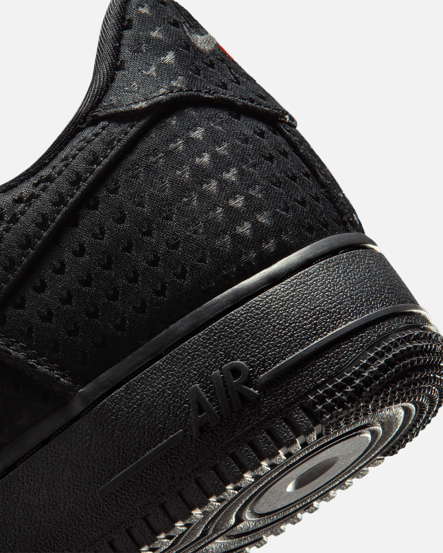 Nike Air Force 1 Retro "Valentine’s Day" Black/Black - Image 8
