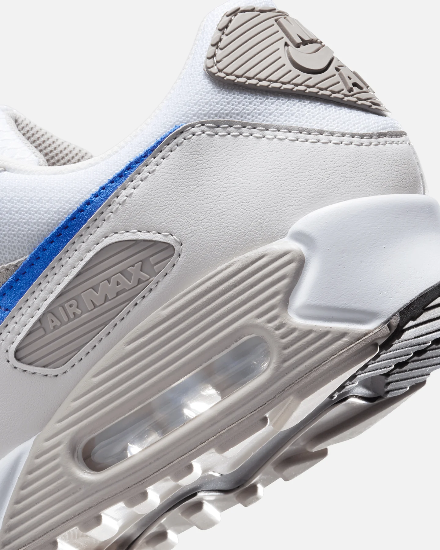 Nike Air Max 90 White/Blue - Image 8