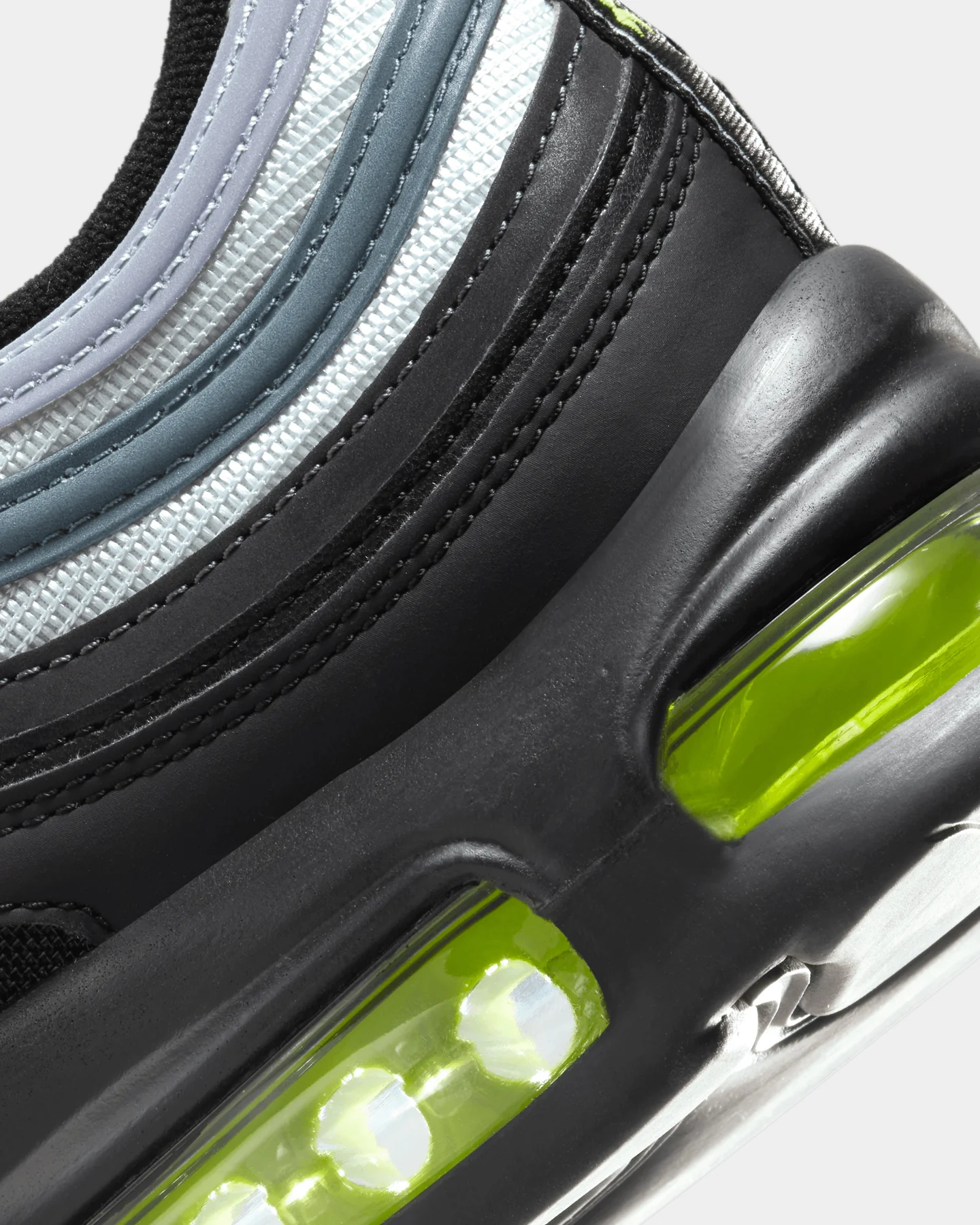 Nike Air Max 97 Pure Platinum/Volt - Image 8
