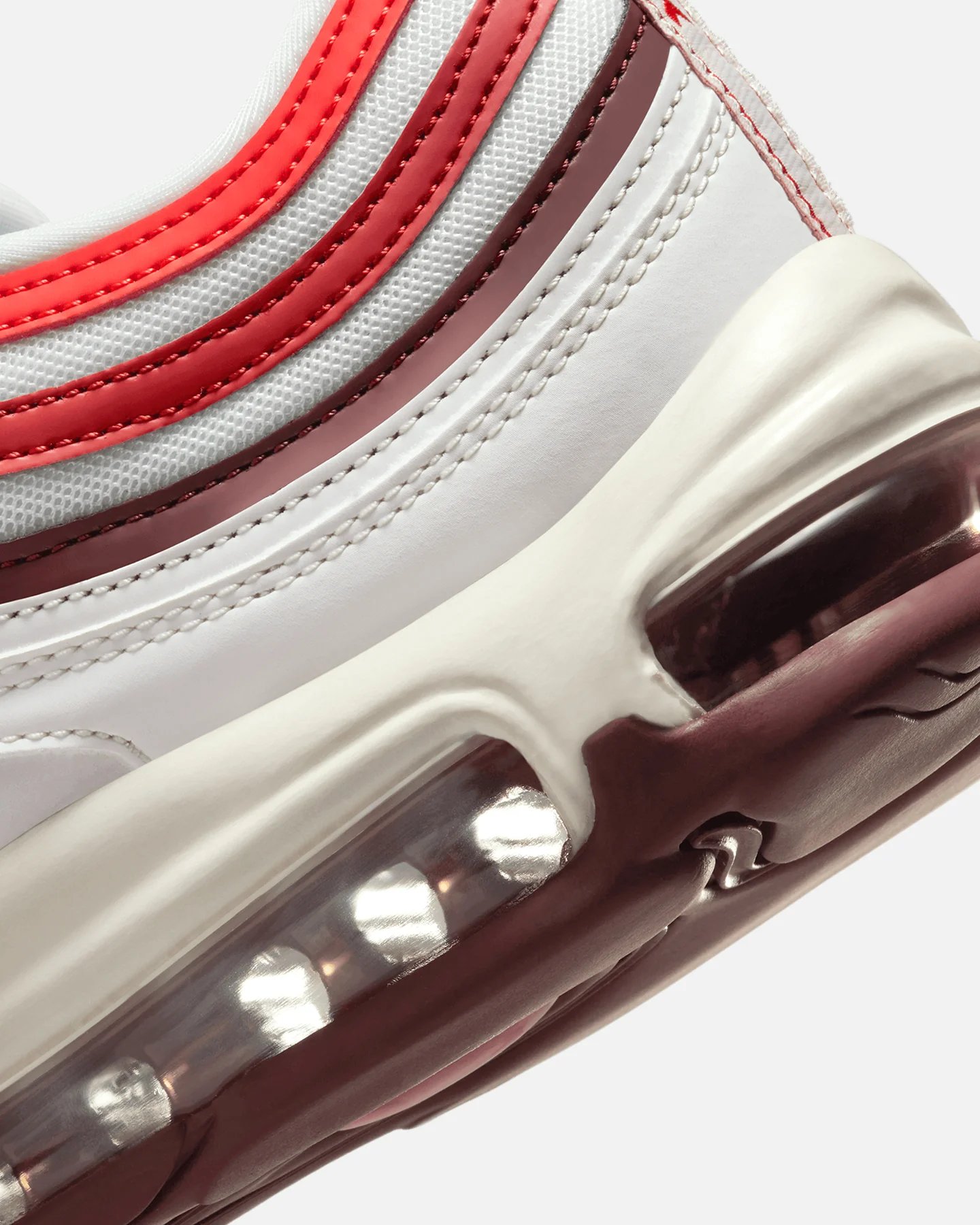 Nike Air Max 97 Summit White/Black-Dark Team Red - Image 7