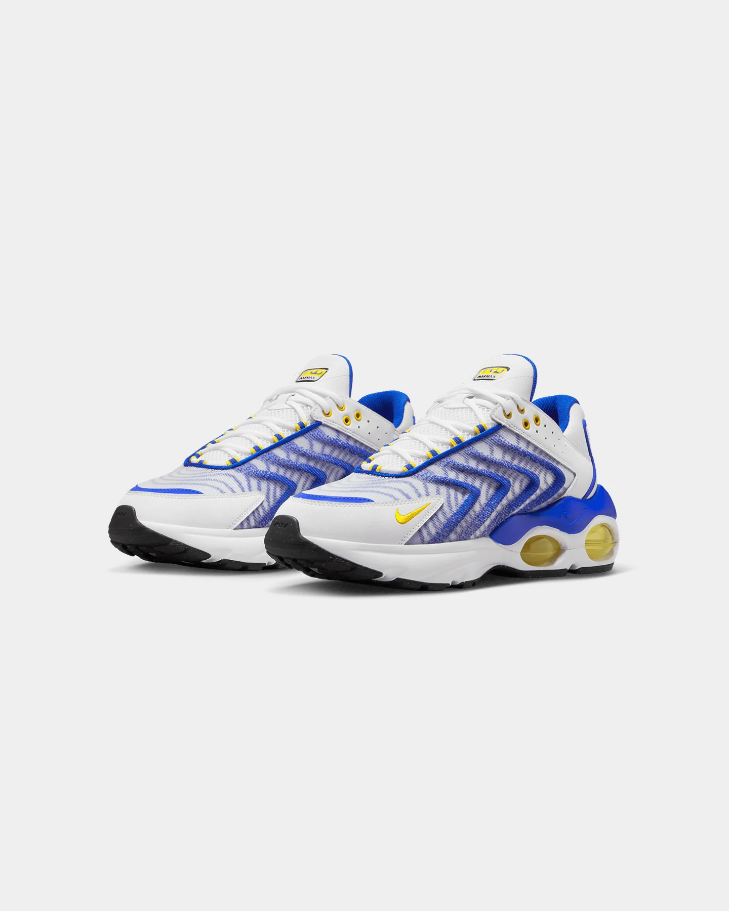 Nike Air Max TW White/Speed Yellow-Racer Blue-Black - Image 2