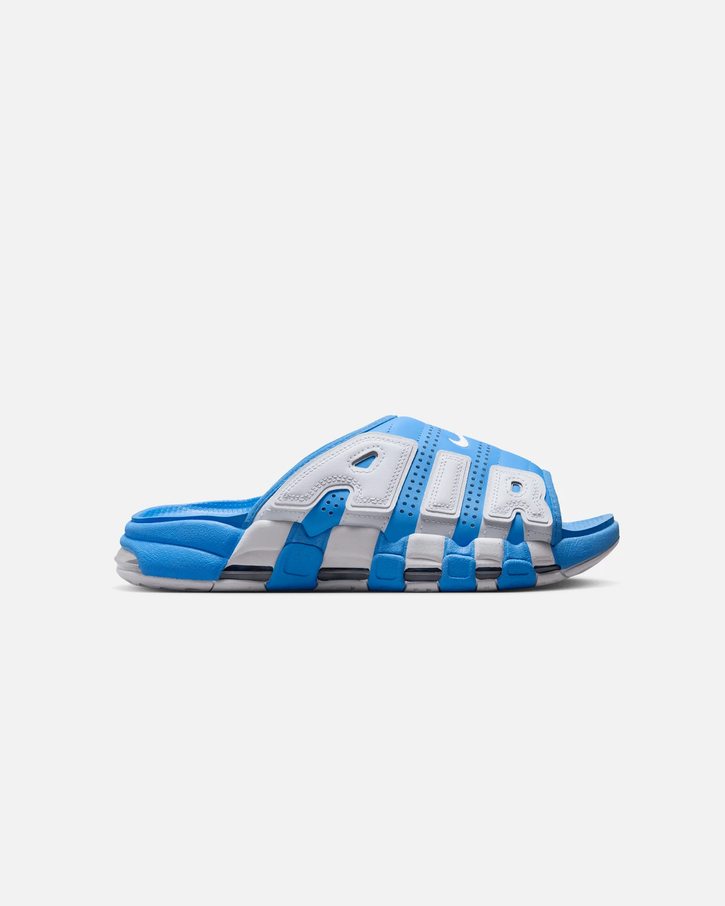 Nike Air More Uptempo Slides University Blue - Image 4