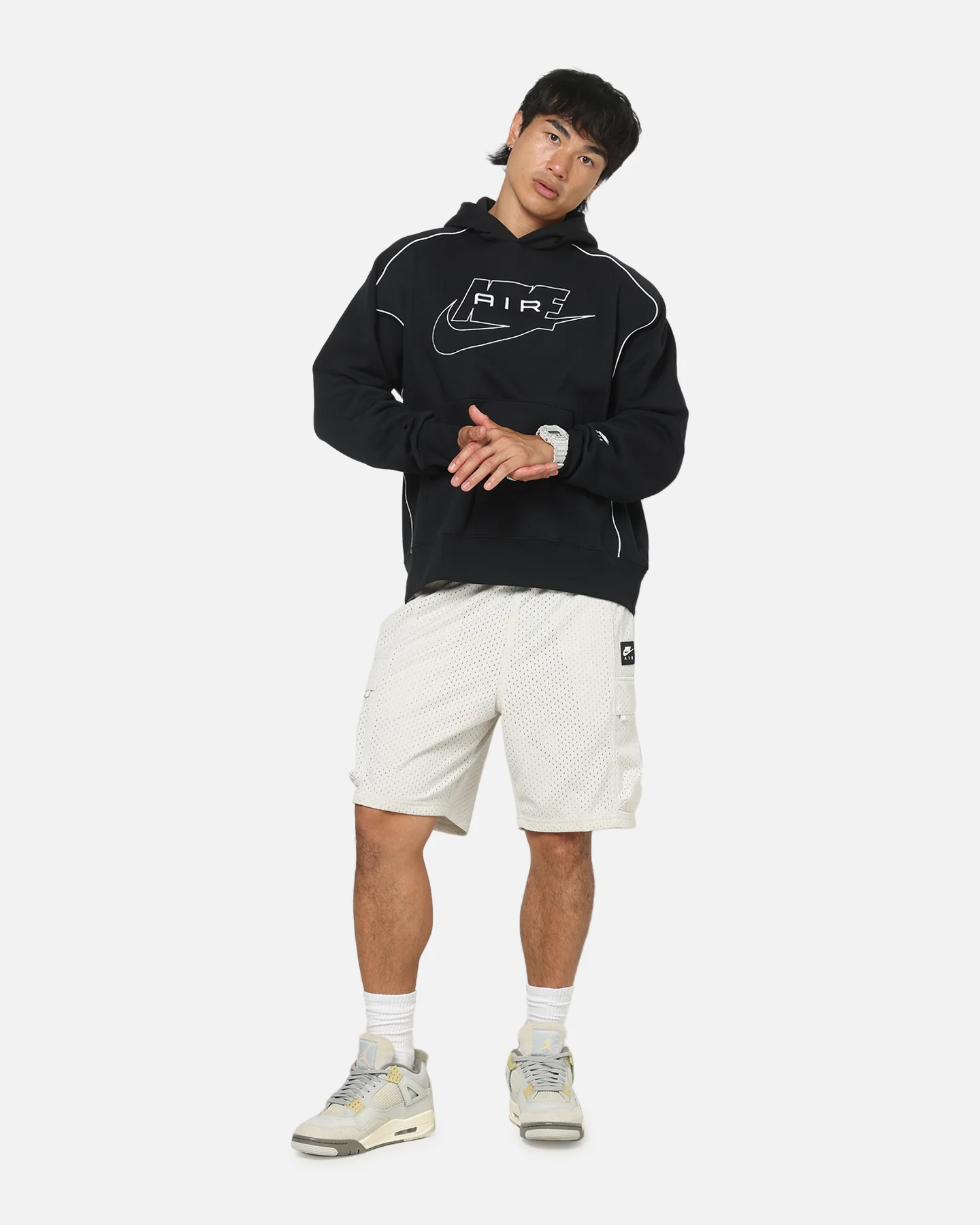 Nike Air Shorts Light Bone - Image 2
