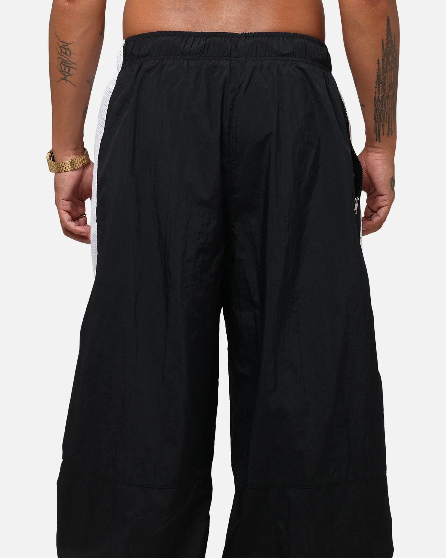Nike Air Woven Pants Black/White/White - Image 8