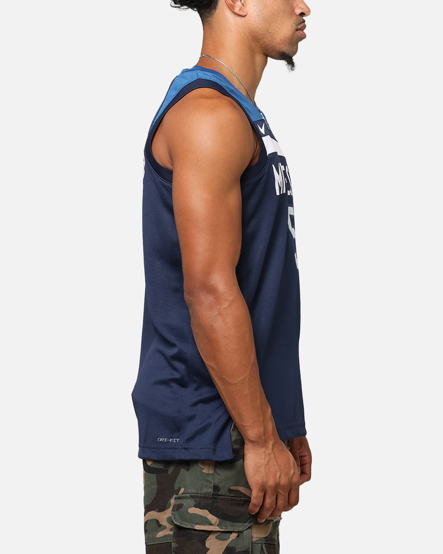 Nike Anthony Edwards Minnesota Timberwolves #5 Icon Edition 2022/23 Nike Dri-Fit NBA Swingman Jersey College Navy - Image 5
