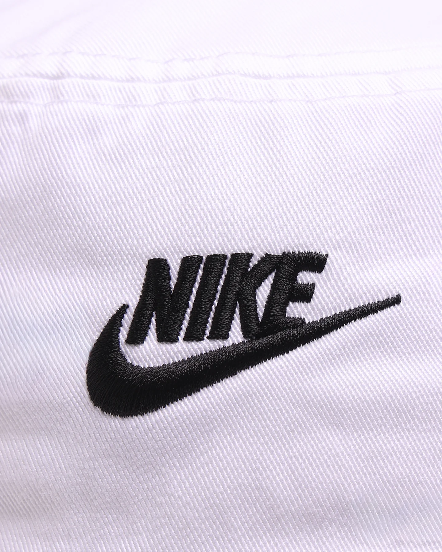 Nike Apex Futura Washed Bucket Hat White/Black - Image 5