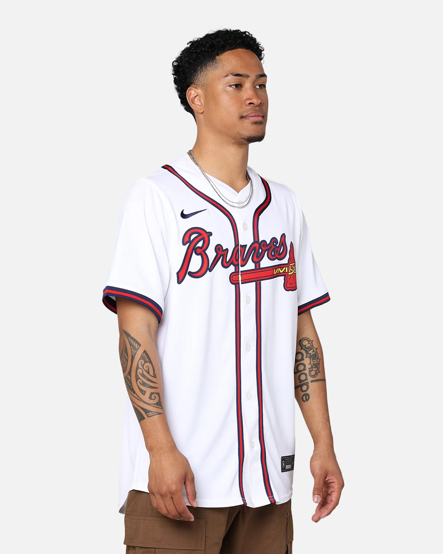 Nike Atlanta Braves Limited Jersey White - Image 8