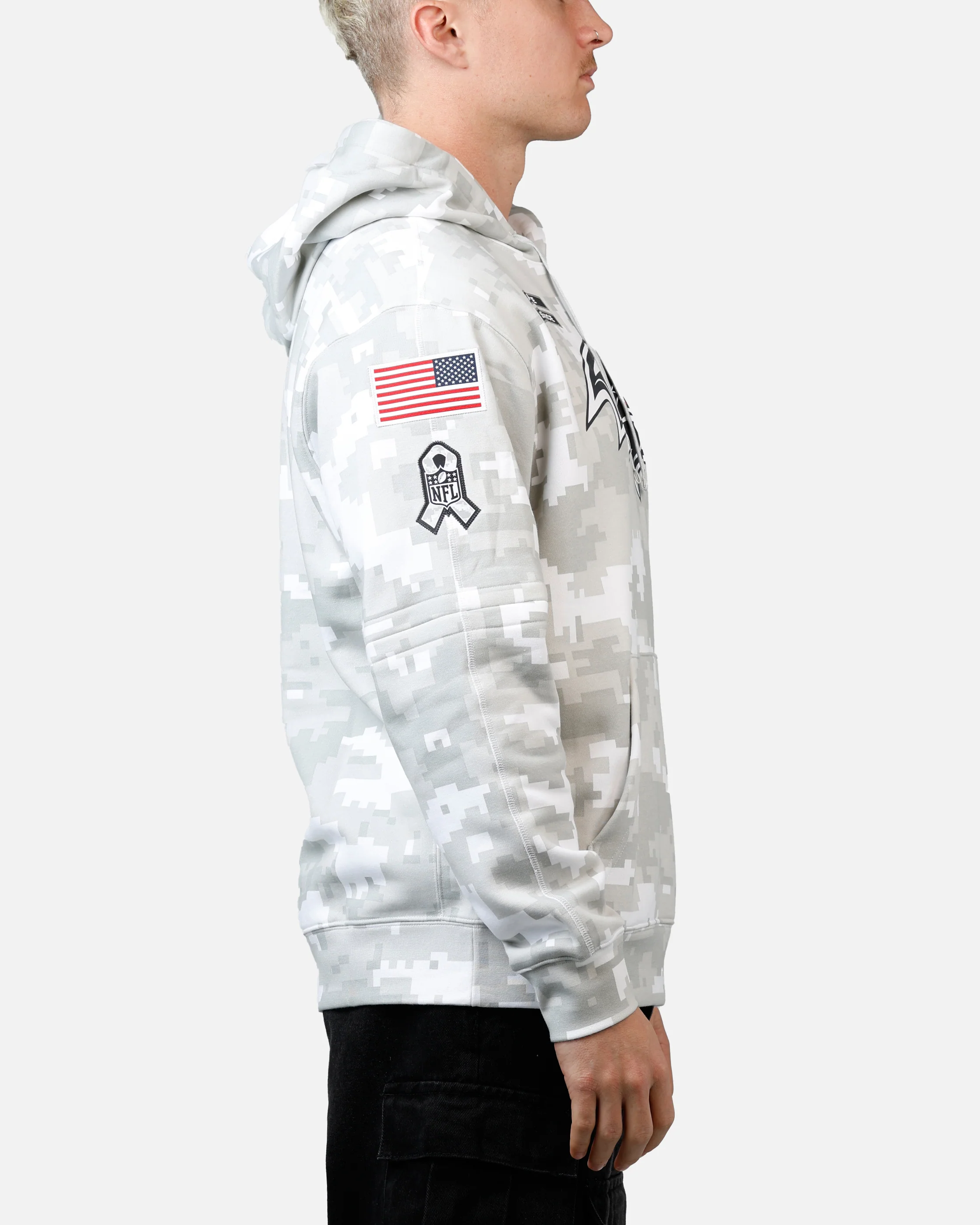 Nike Baltimore Ravens Salute to Service Hoodie Camouflage - Image 4