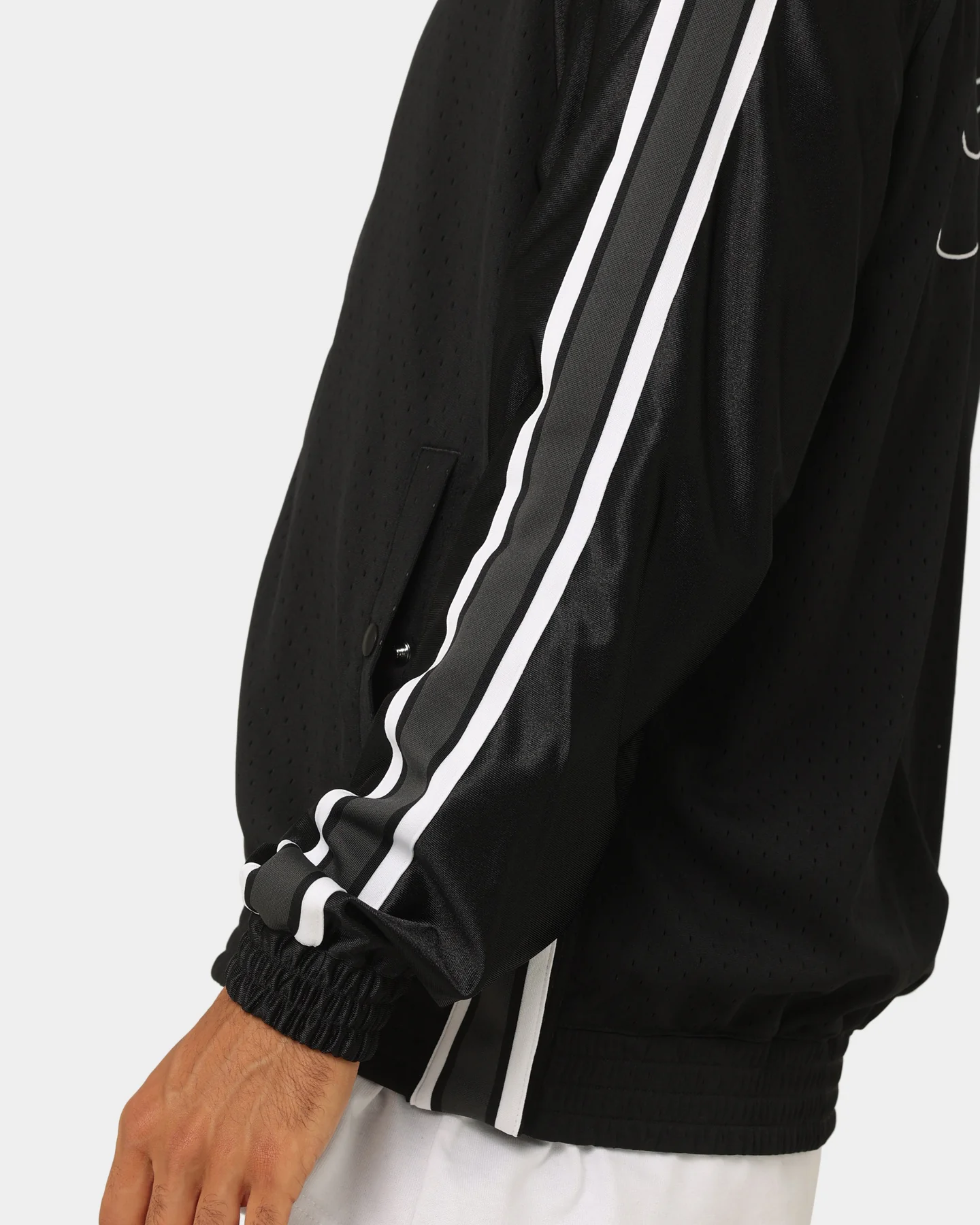 Nike Basketball Circa Jacket Black/Black/White - Image 9