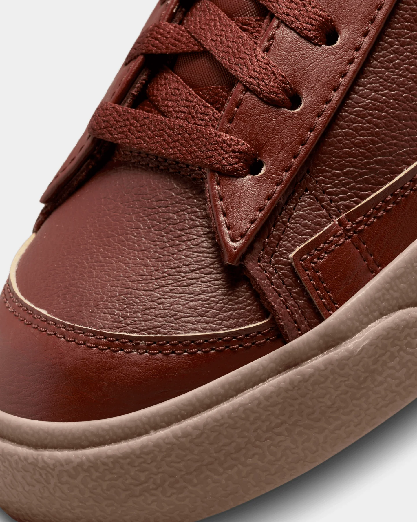 Nike Blazer Low '77 EMB "Inspected By Swoosh" Oxen Brown/Pearl White-Elemental Gold - Image 6