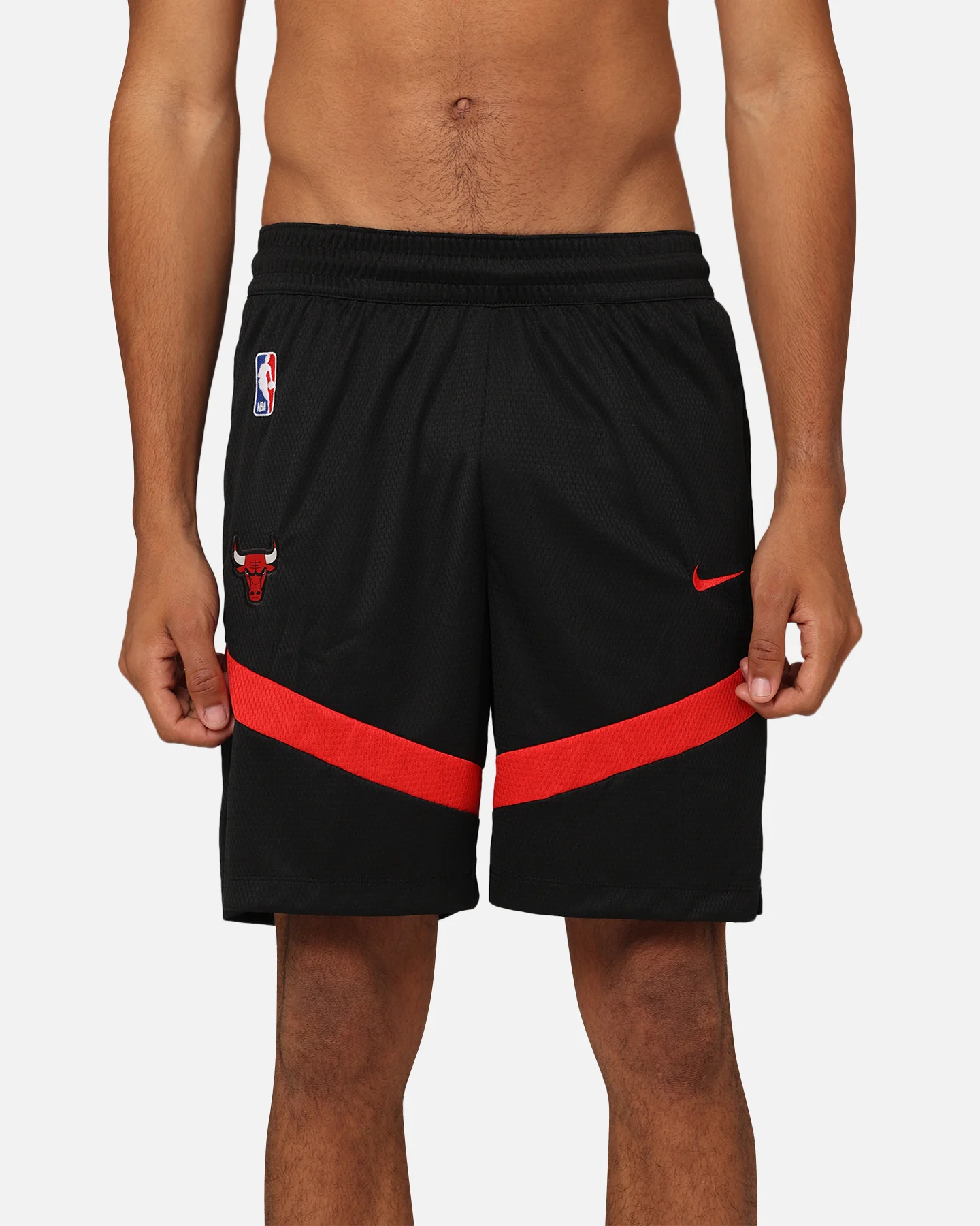 Nike Chicago Bulls Dri-FIT Practice Icon+ Shorts Black/University Red - Image 7