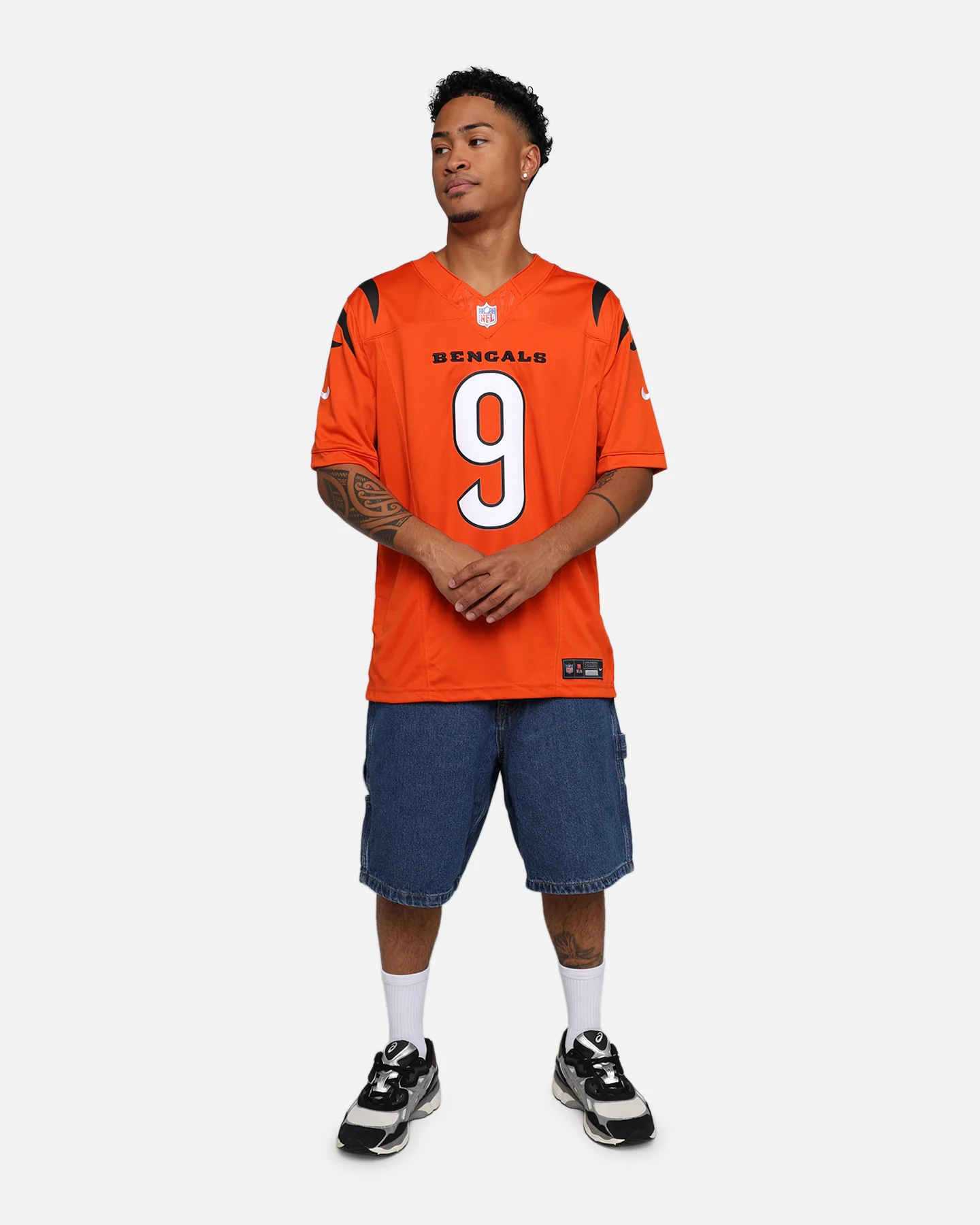 Nike Cincinnati Bengals Joseph Burrow #9 Limited Jersey University Orange - Image 3