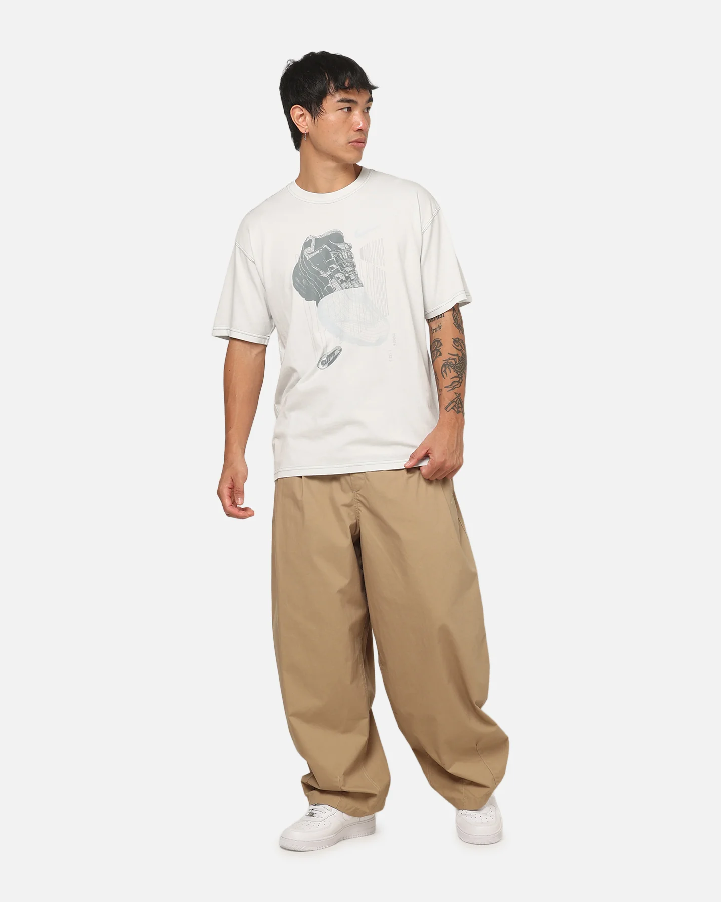 Nike City Pack T-Shirt Off White - Image 2