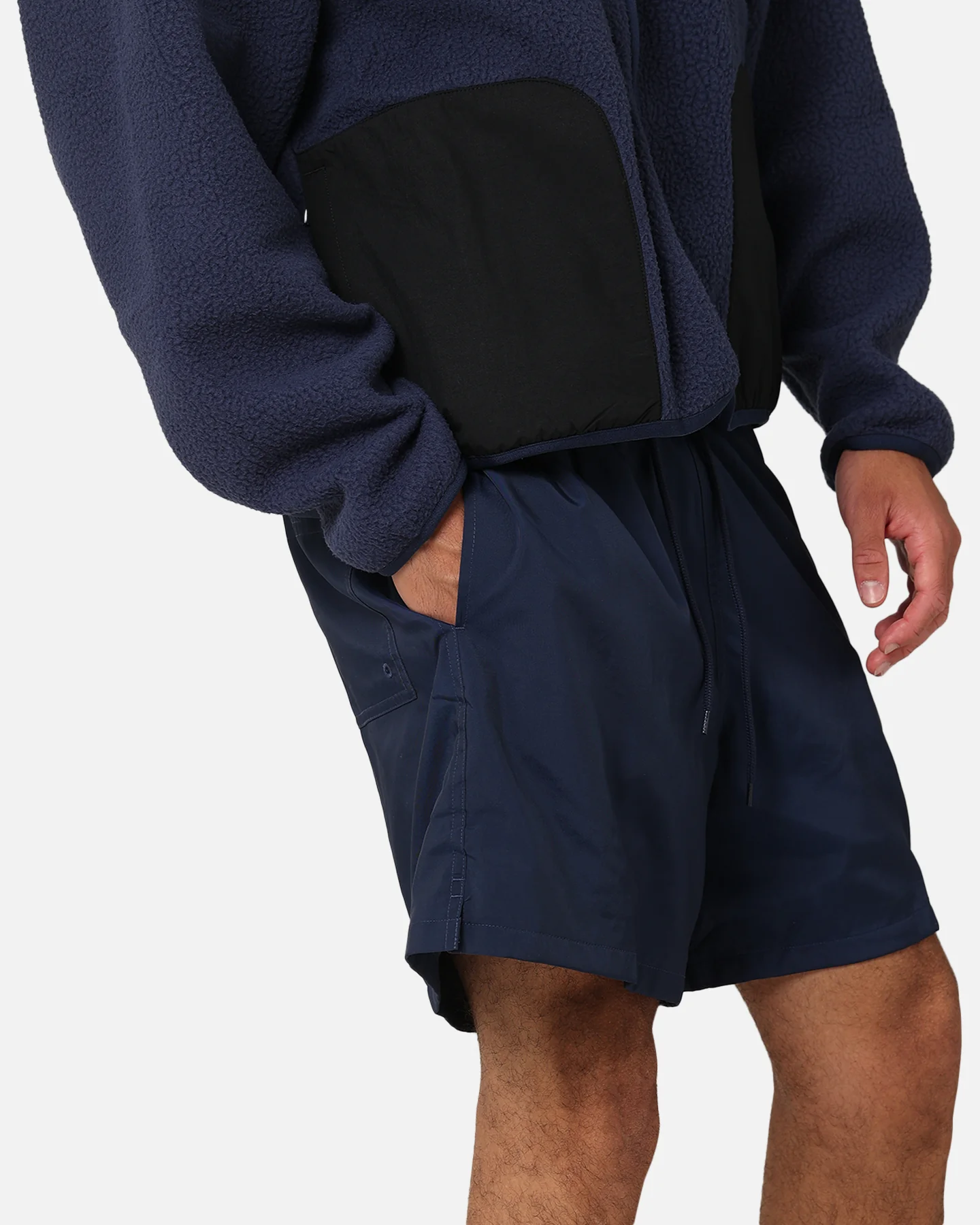 Nike Club Flow Shorts Midnight Navy/White - Image 4