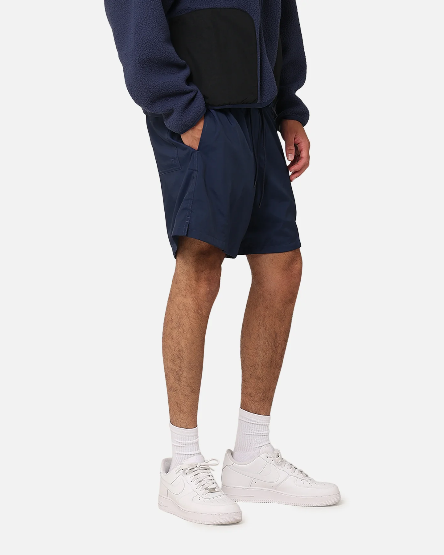 Nike Club Flow Shorts Midnight Navy/White - Image 5