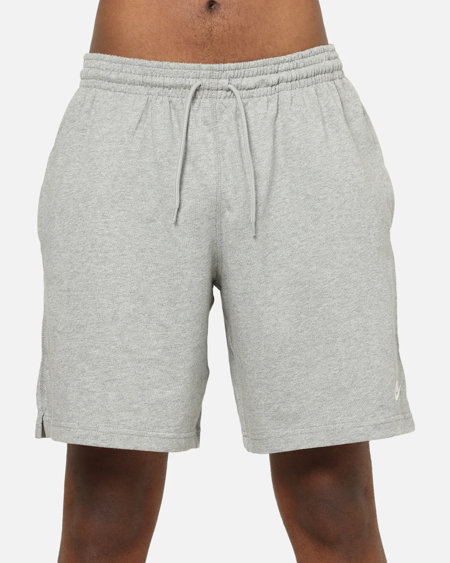 Nike Club Knit Shorts Dark Grey Heather - Image 7
