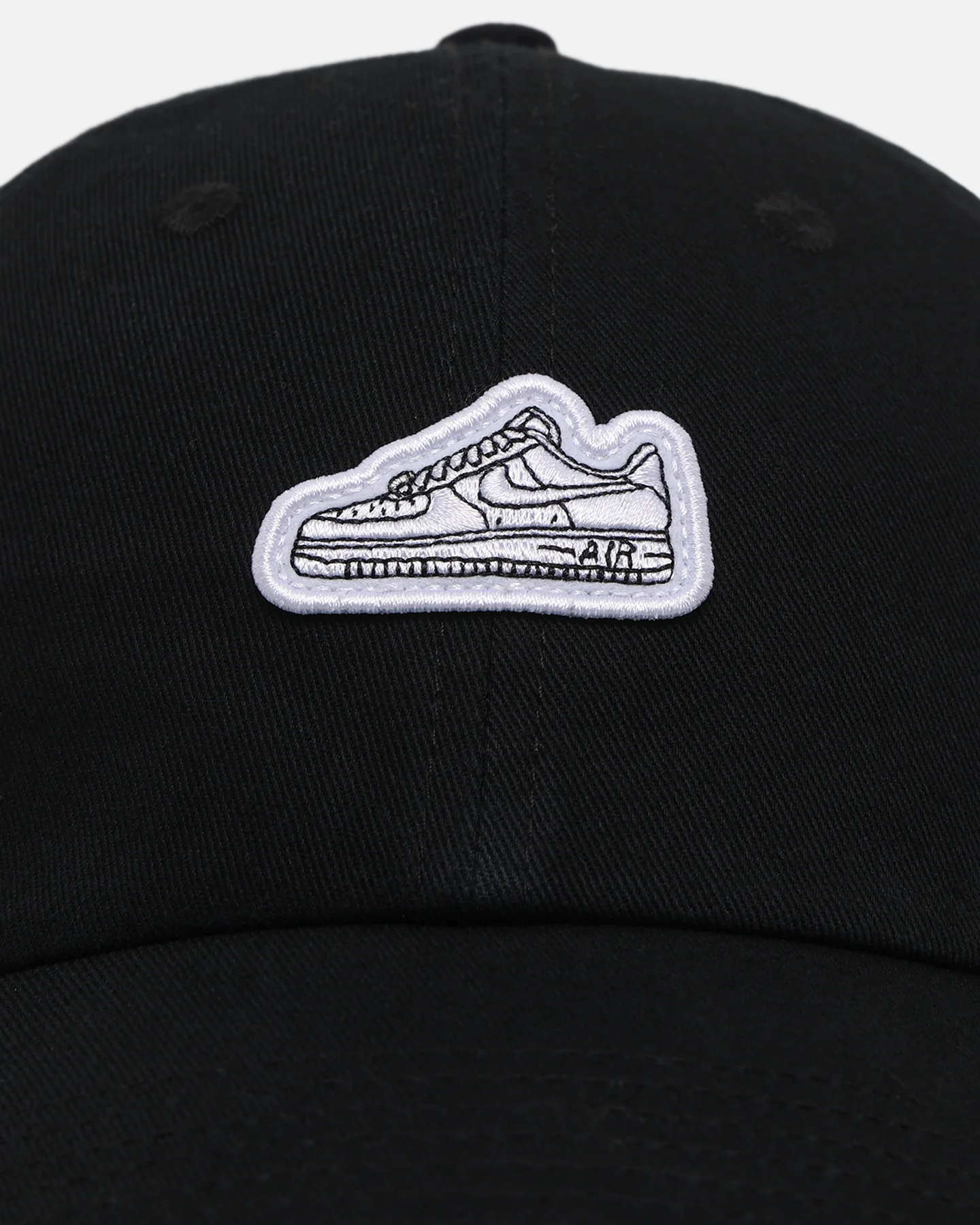 Nike Club Unstructured AF1 Patch 6 Panel Strapback Black - Image 5