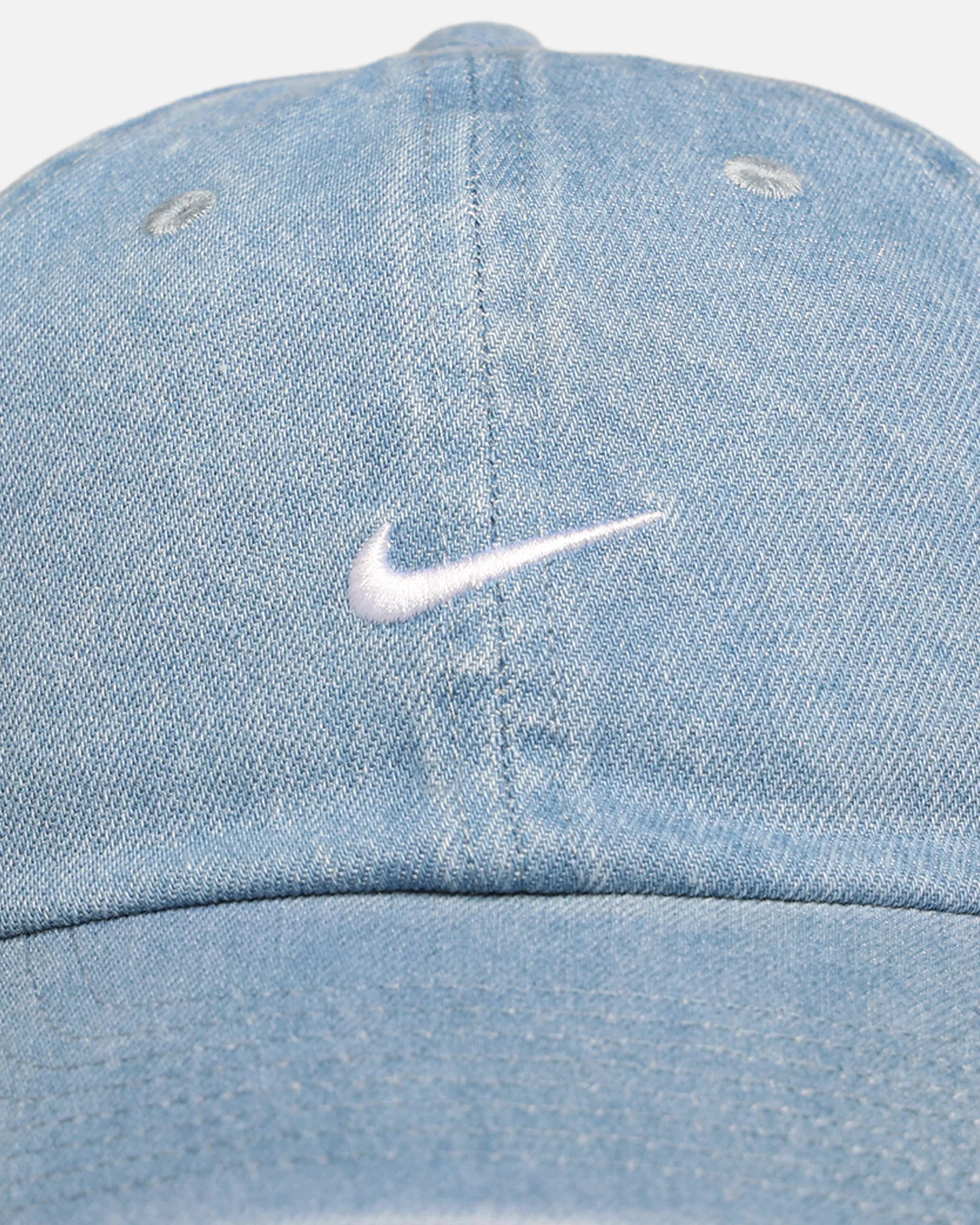 Nike Club Unstructured Denim Cap Thunder Blue/White - Image 5