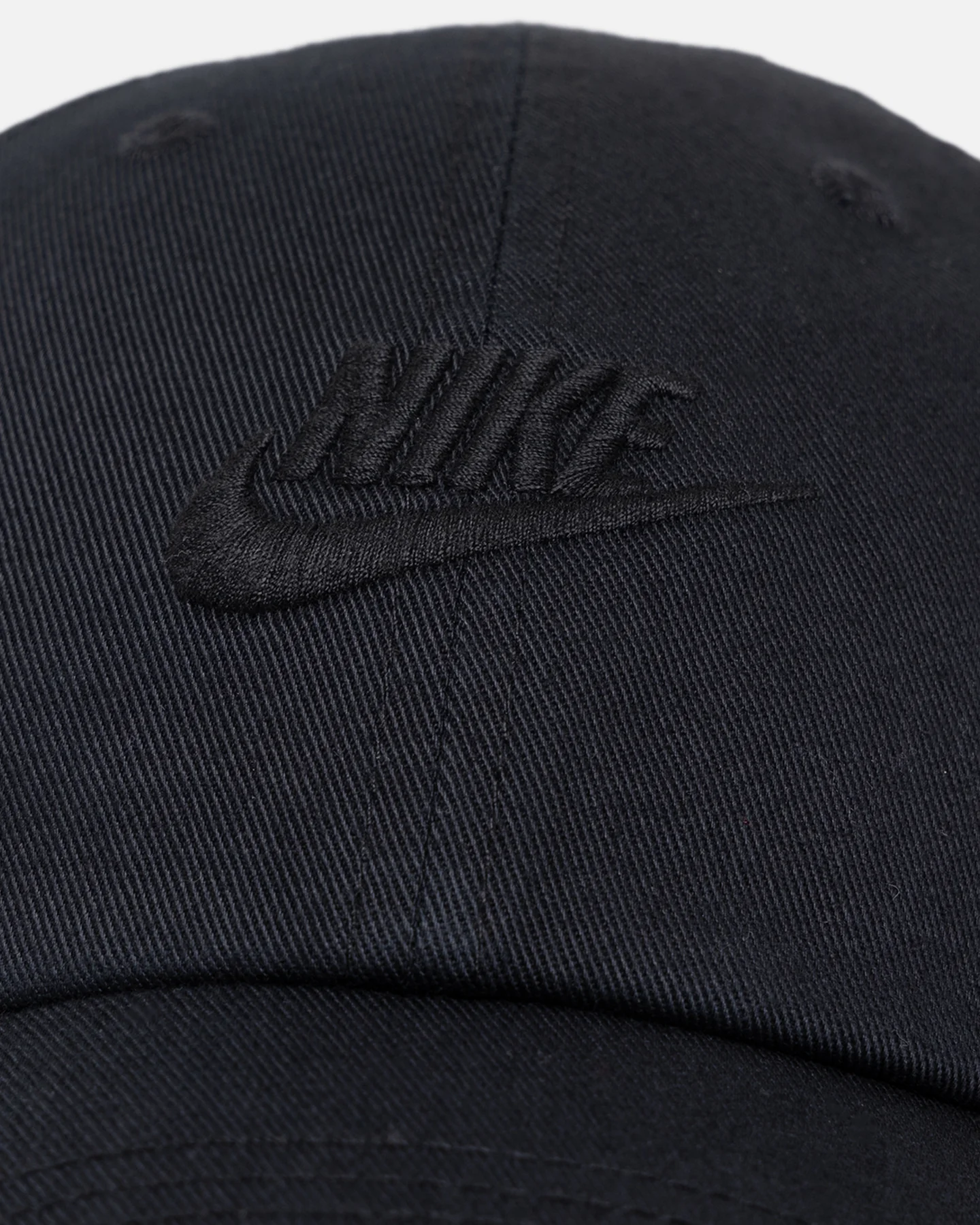 Nike Club Unstructured Futura Wash Cap Black/Black - Image 5