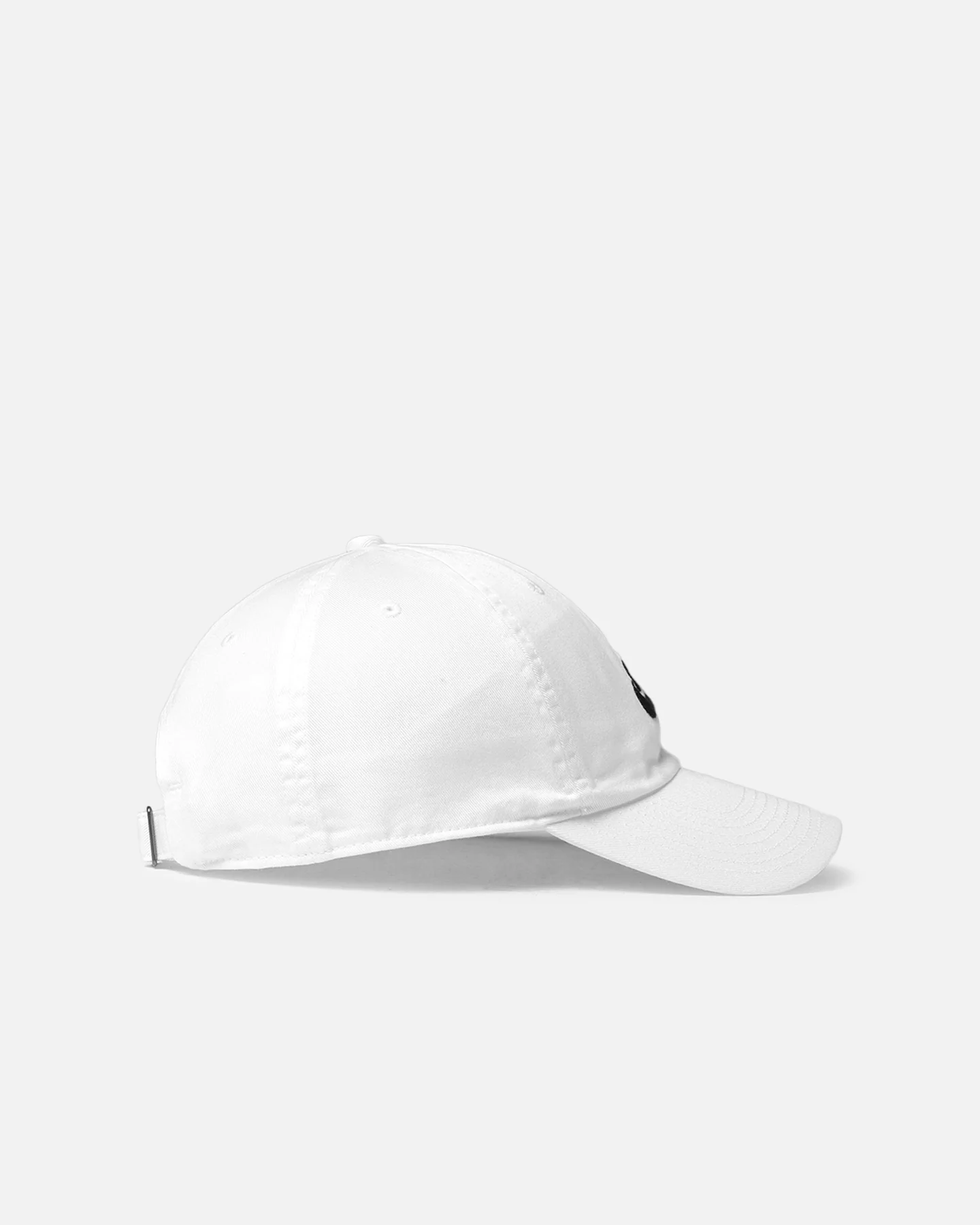 Nike Club Unstructured Futura Wash Cap White/Black - Image 3