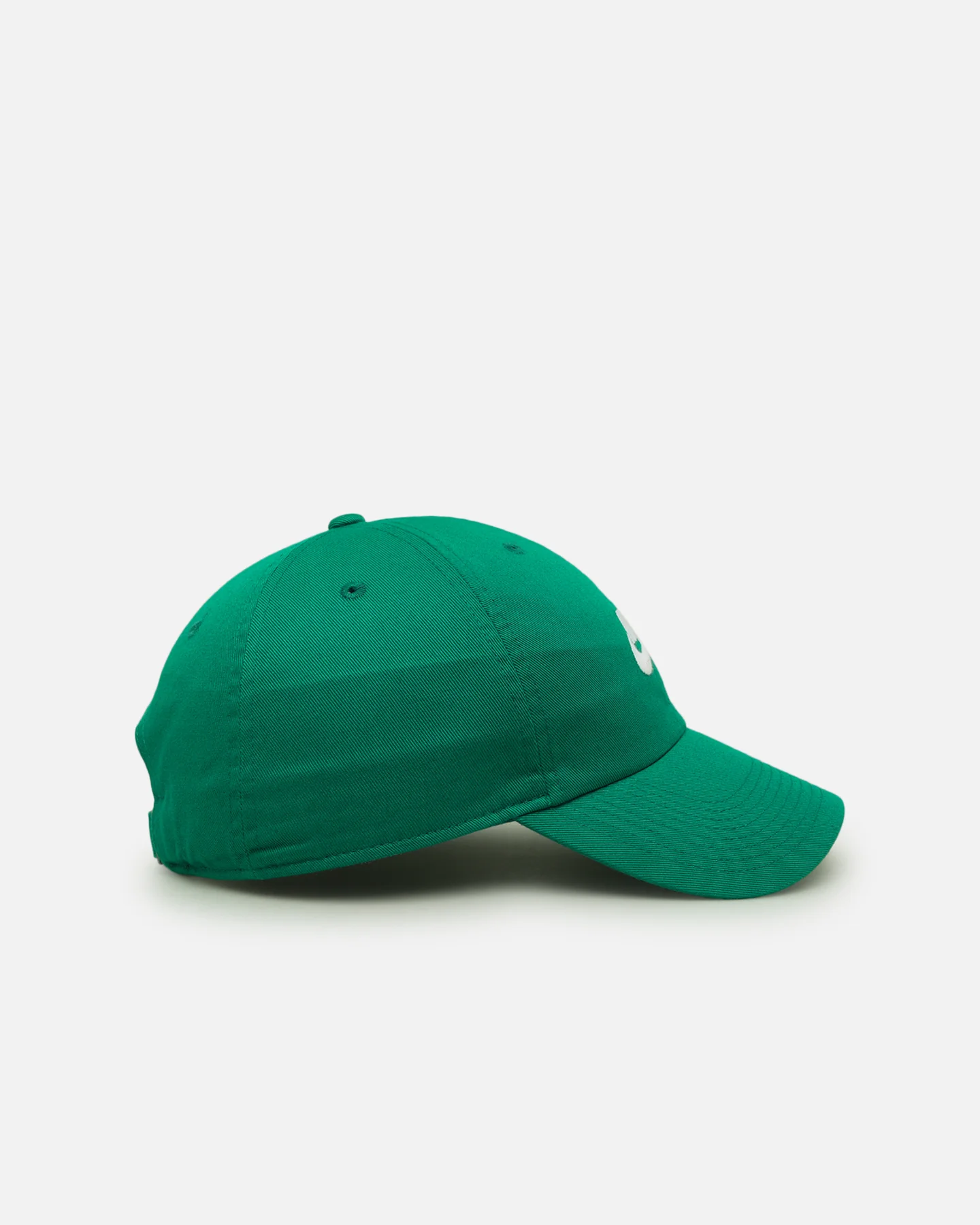 Nike Club Unstructured Futura Wash Strapback Cap Malachite/White - Image 3