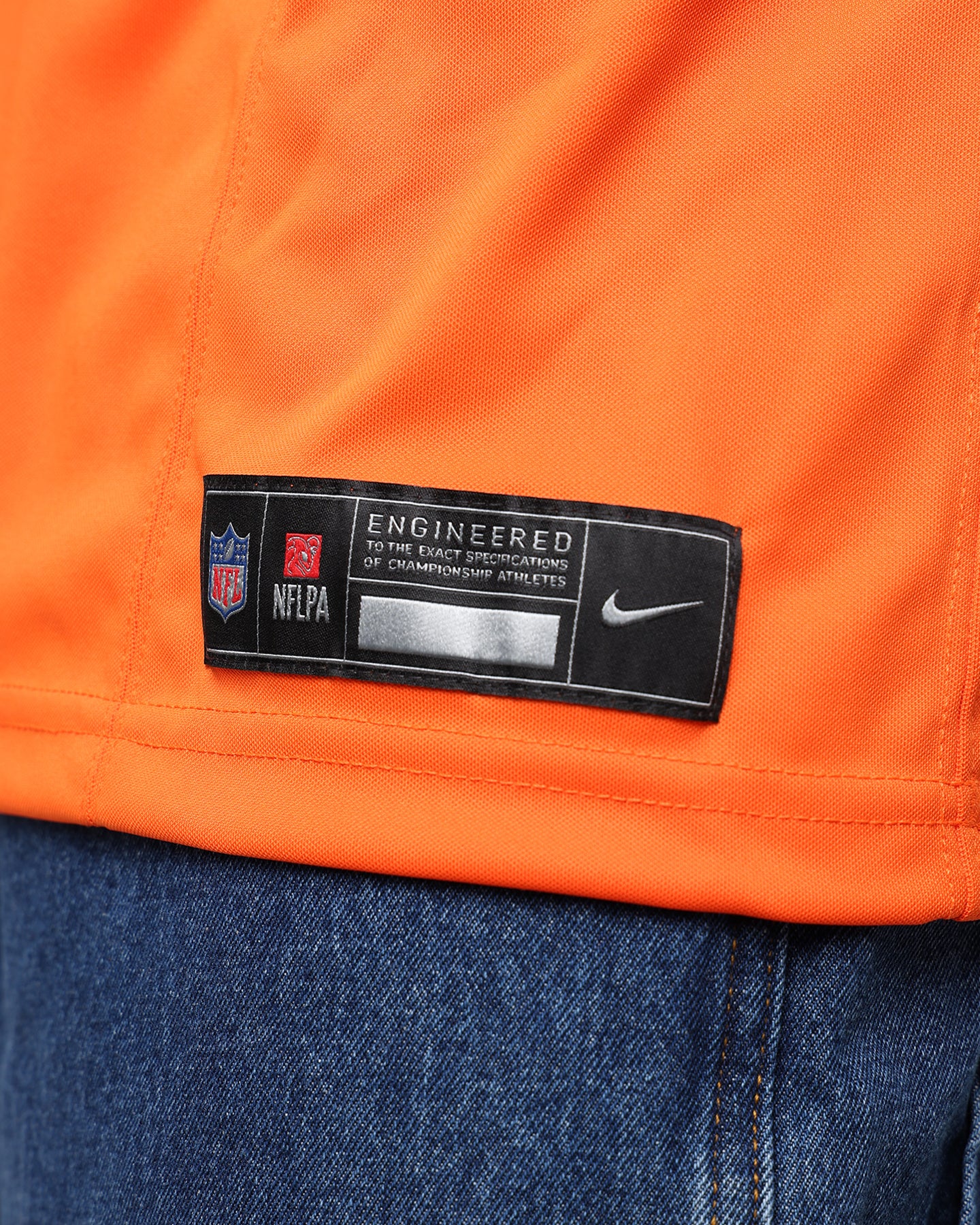 Nike Denver Broncos Russell Wilson #3 Limited Jersey Brilliant Orange - Image 9