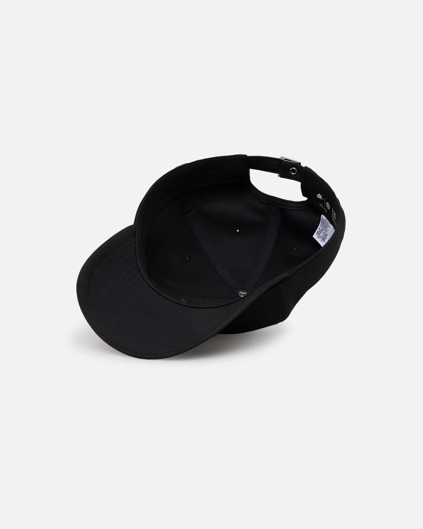 Nike Dri-FIT Club Structured Metal Logo Cap Black/Metallic - Image 6