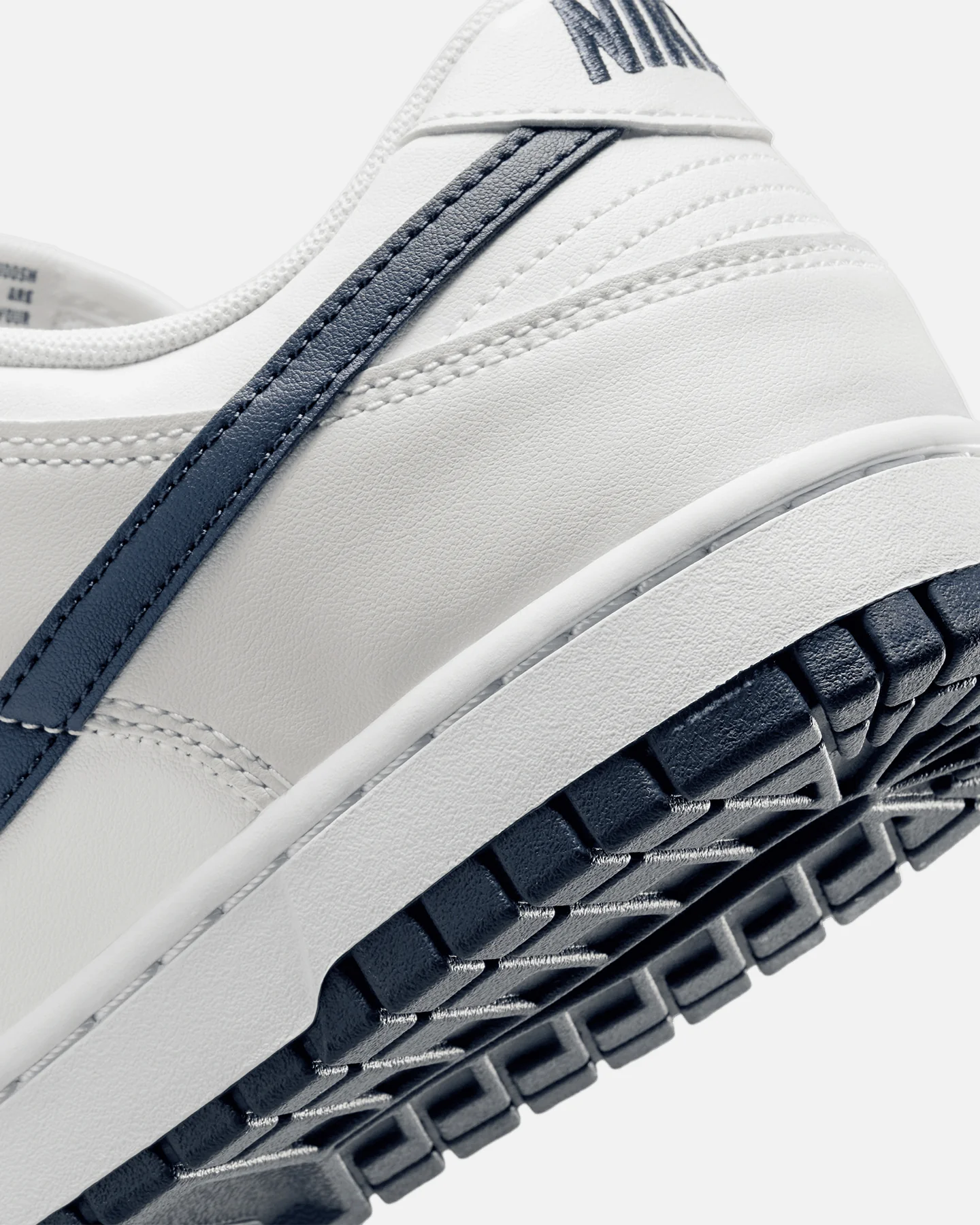 Nike Dunk Low Retro "Midnight Navy" Summit White/Midnight Navy - Image 8