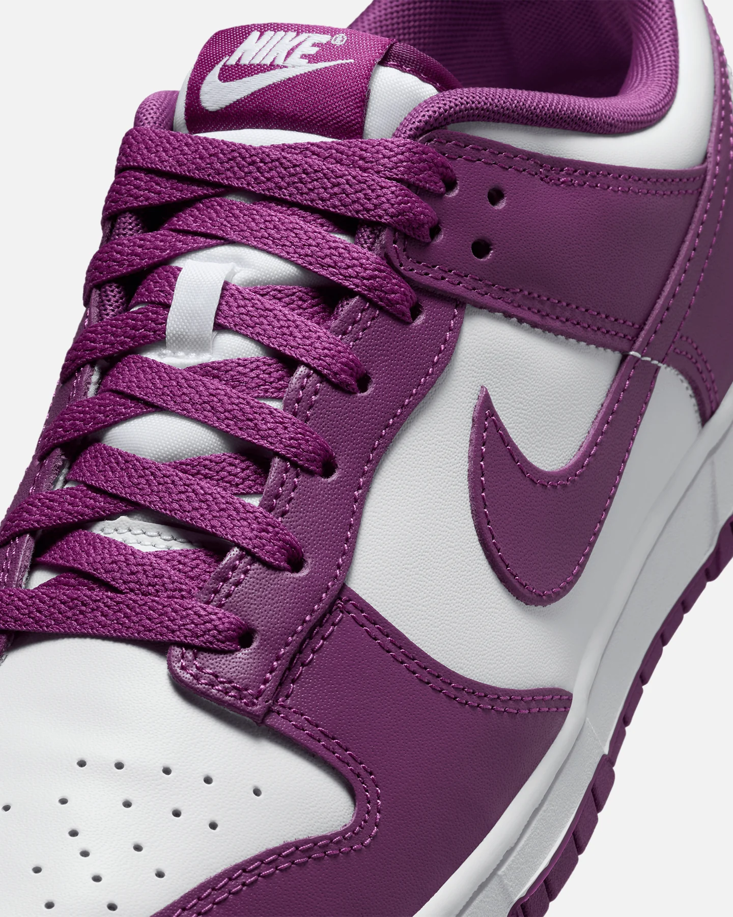 Nike Dunk Low Retro "Viotech" White/Viotech White - Image 6