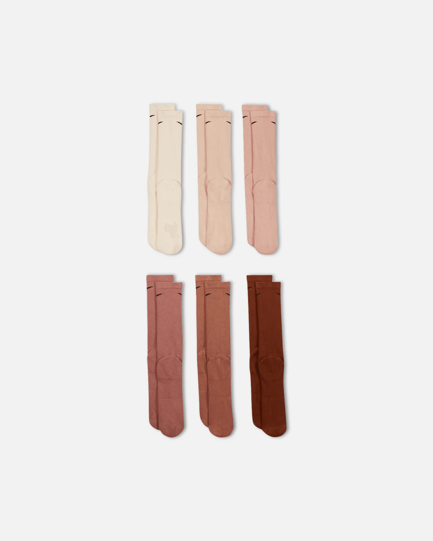 Nike Everyday Plus Cushioned Training Crew Socks (6 Pairs) Multi - Image 2