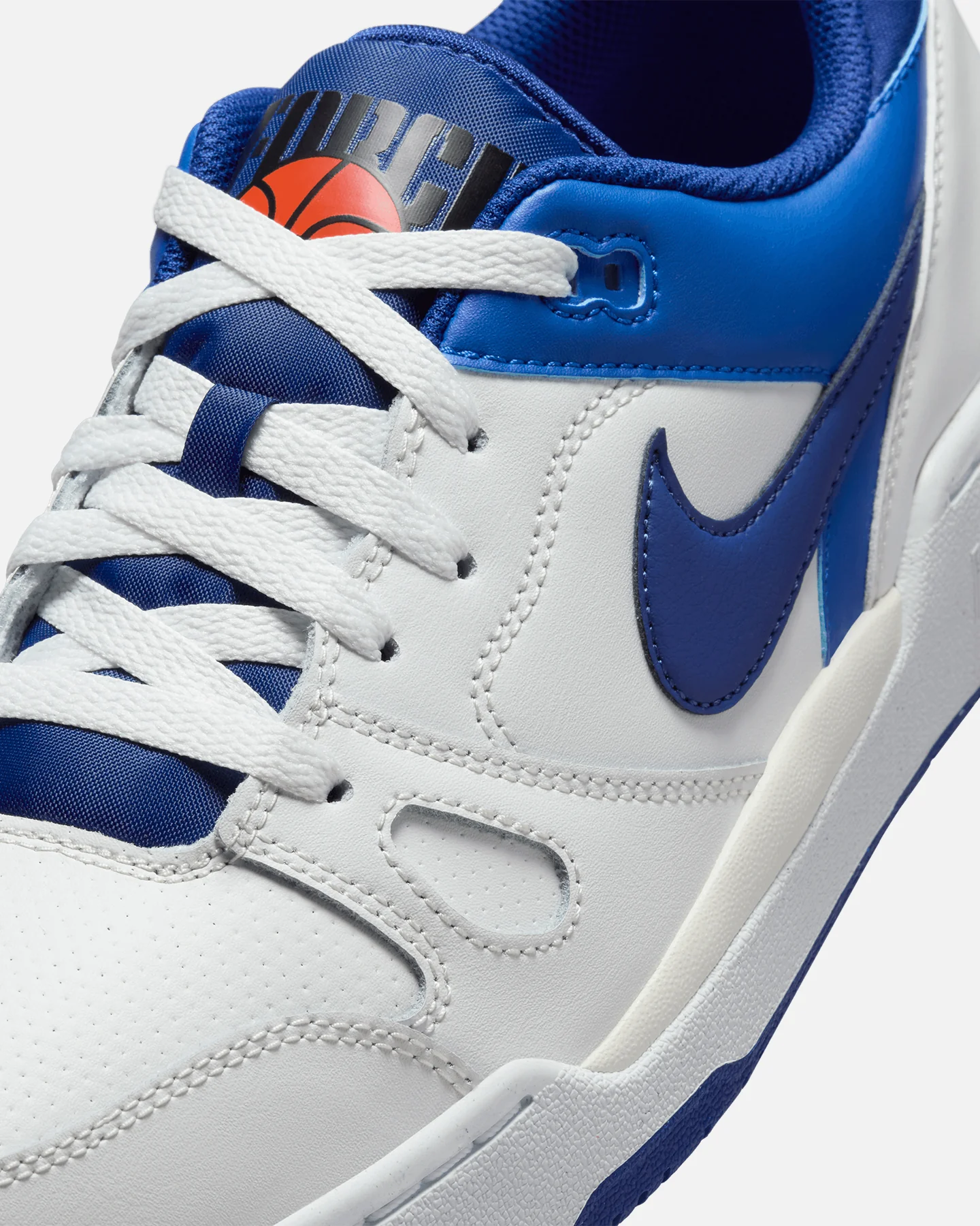 Nike Full Force Low Summit White/Deep Royal Blue - Image 6