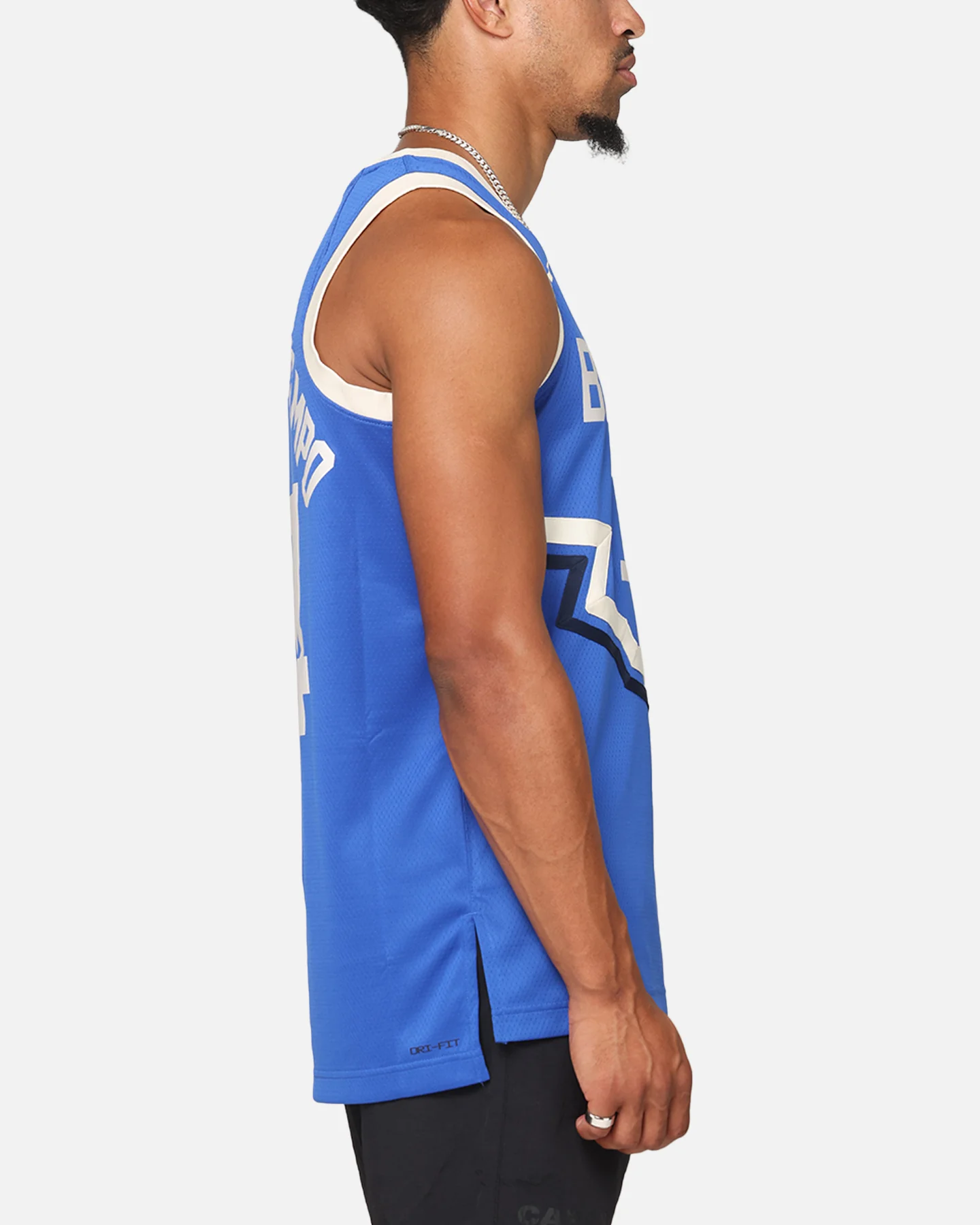Nike Giannis Antetokounmpo Milwaukee Bucks #34 City Edition 2024/25 Nike Dri-Fit NBA Swingman Jersey Game Royal - Image 5