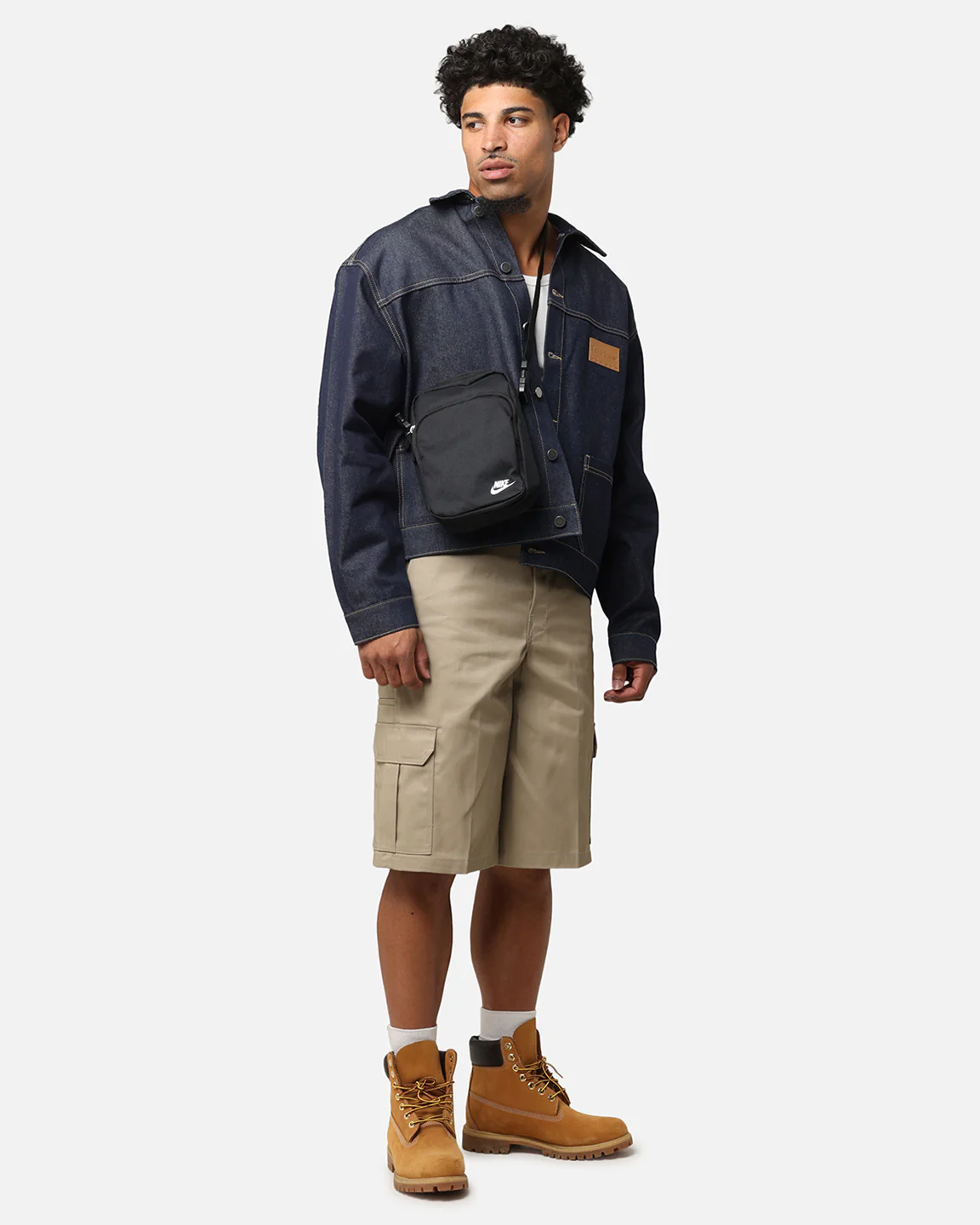 Nike Heritage Crossbody Bag Black/Black - Image 4