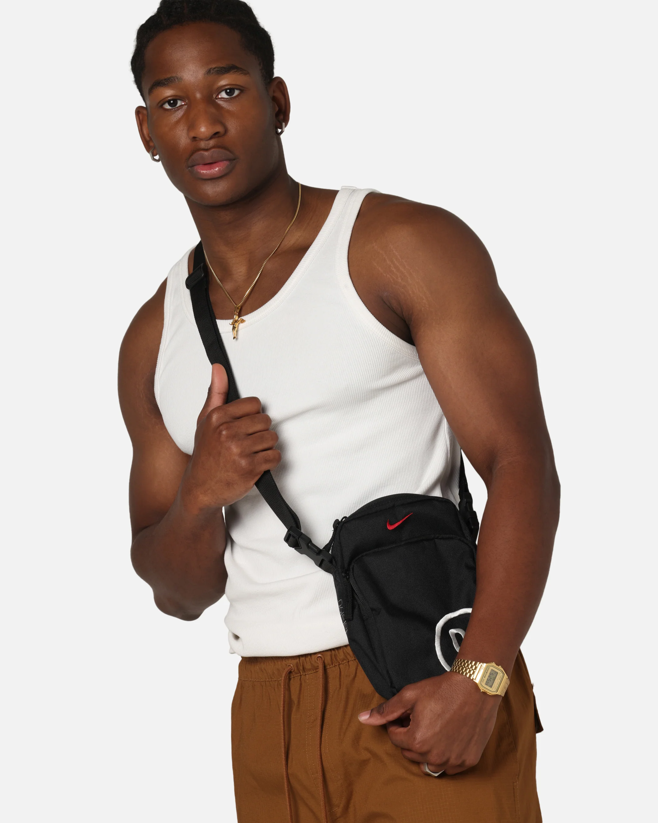 Nike Heritage Total 90 Crossbody Black/Black - Image 4
