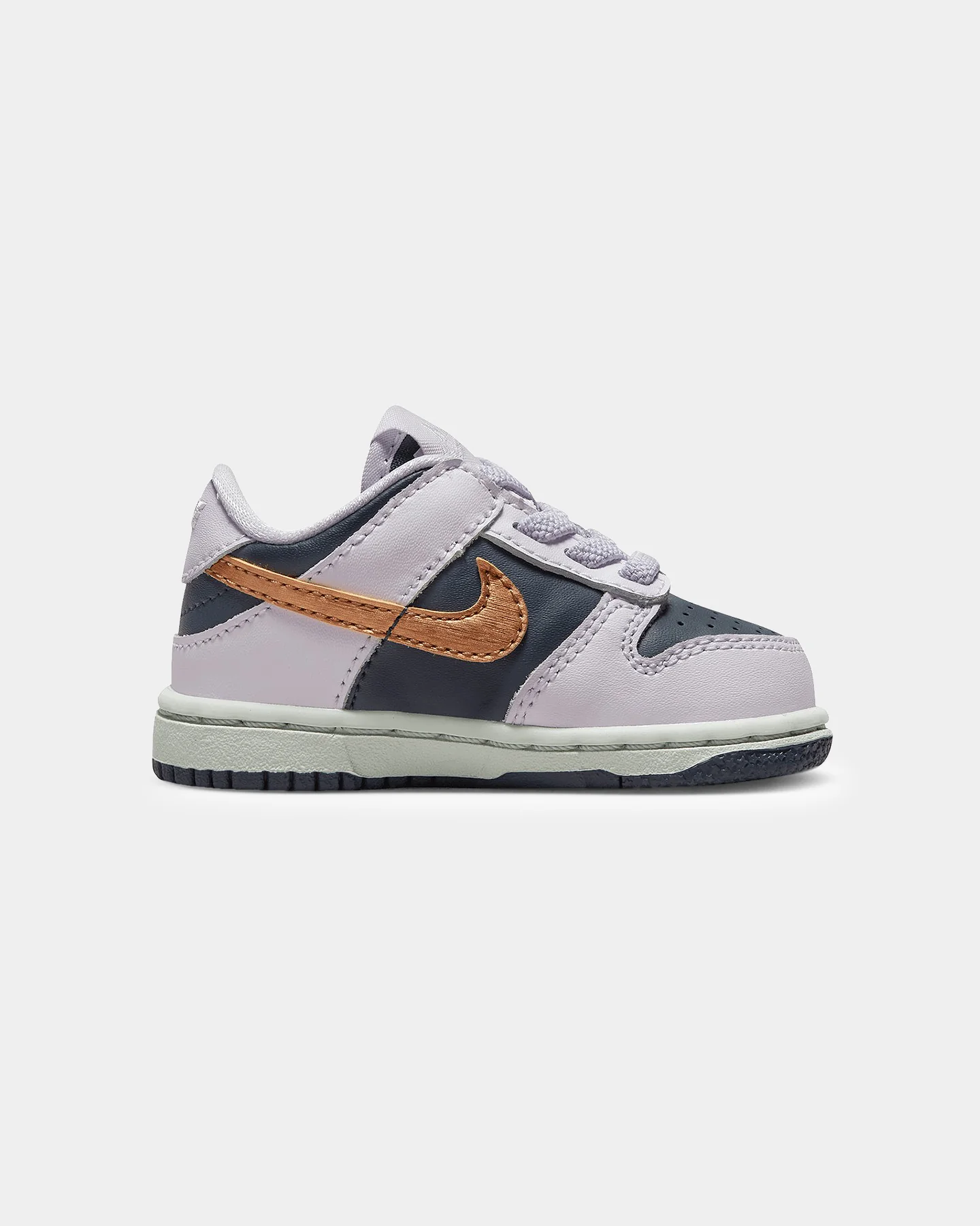 Nike Infants' Nike Dunk Low SE Thunder Blue/Metallic Copper - Image 4
