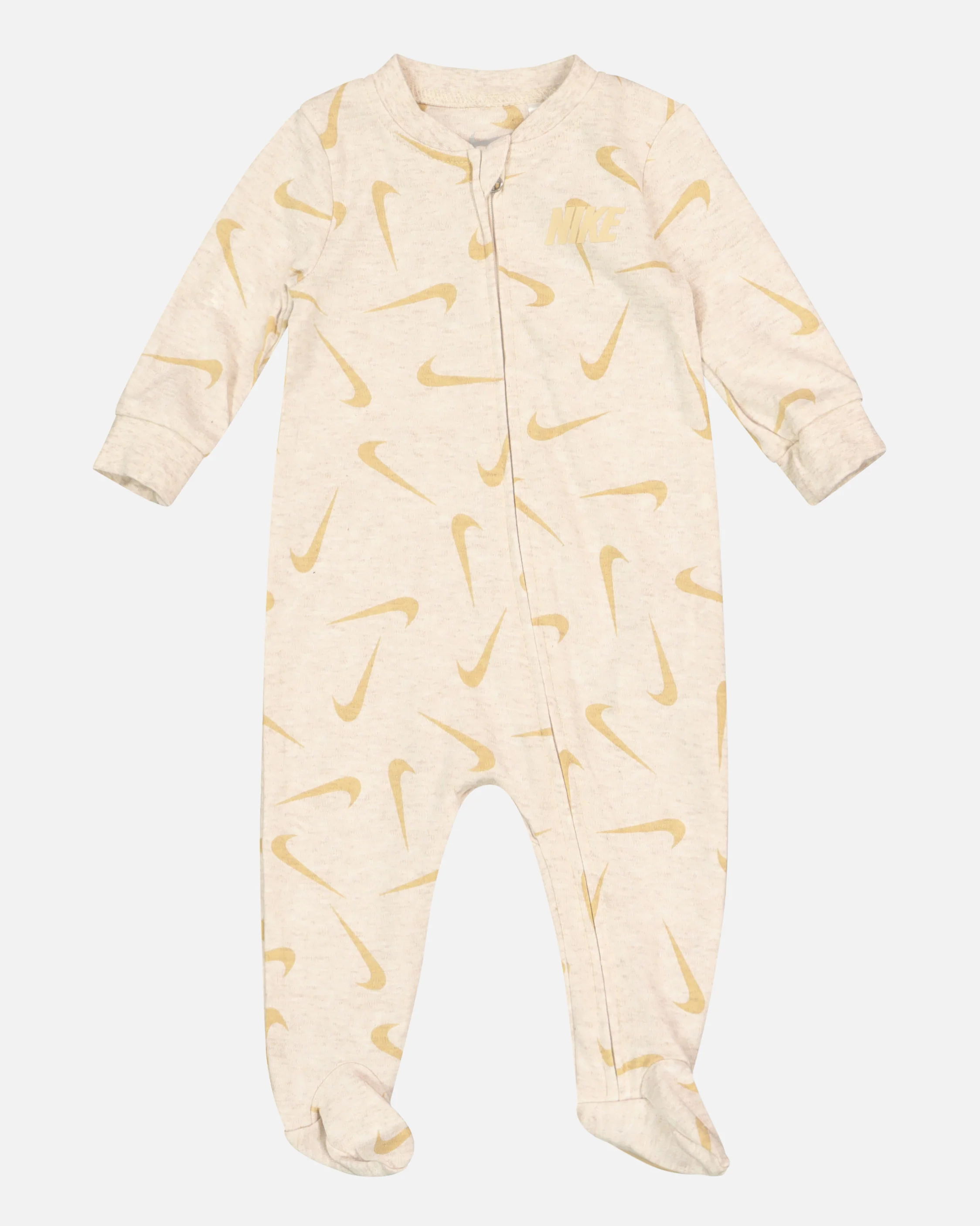 Nike Infants' Swooshfetti Footed Coverall Pale Ivory Heat