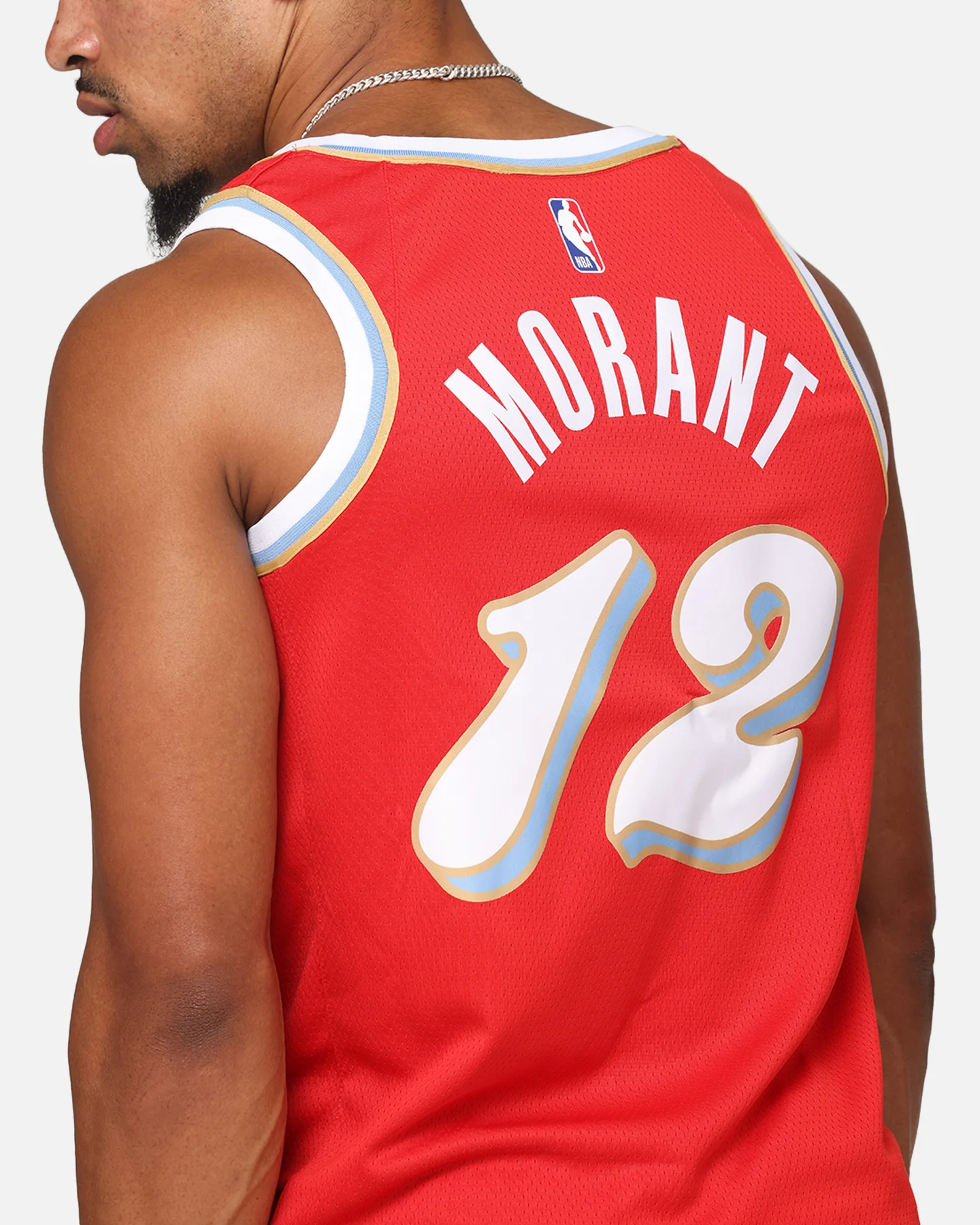 Nike Ja Morant Memphis Grizzlies #12 City Edition 2024/25 Nike Dri-Fit NBA Swingman Jersey University Red - Image 8