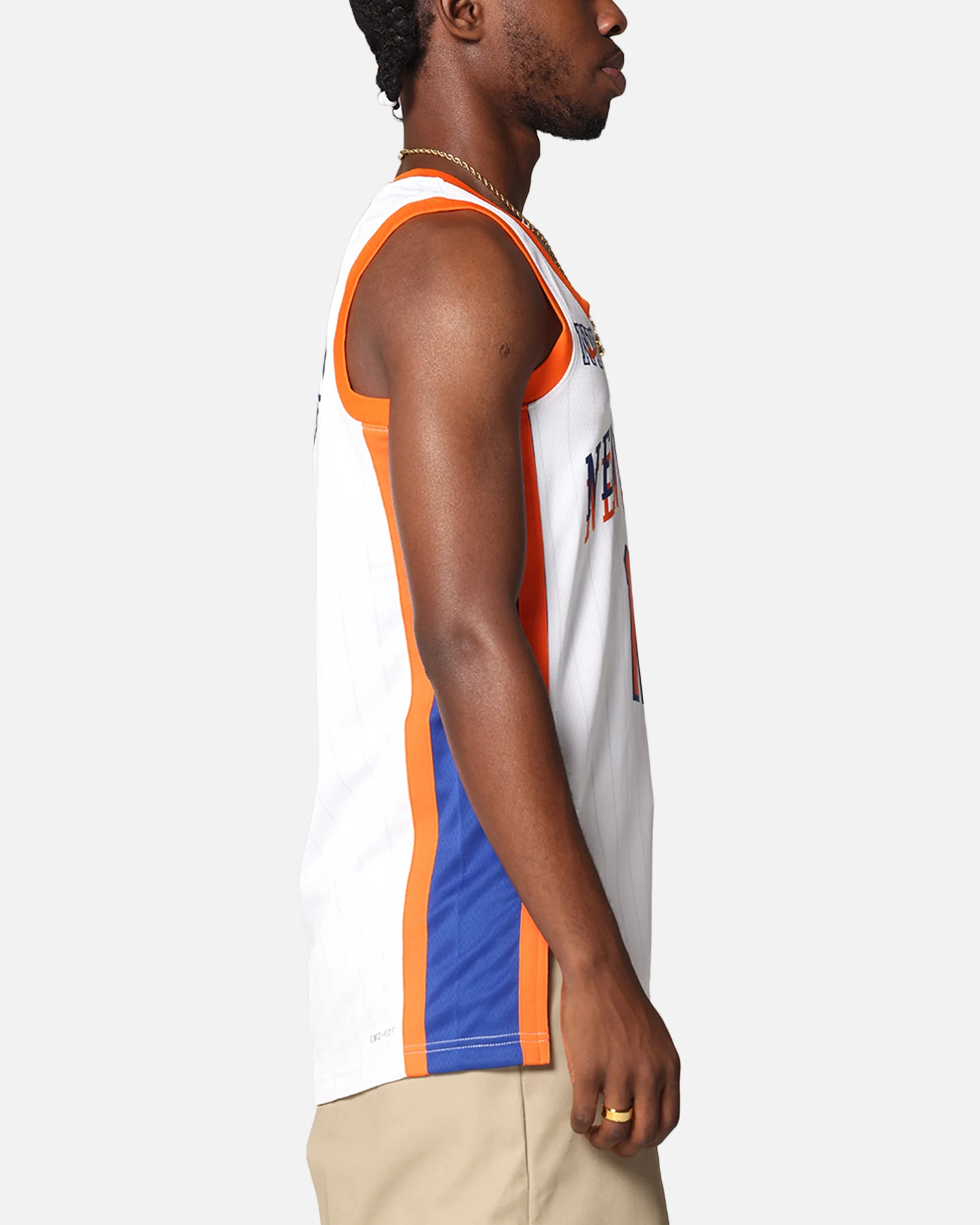 Nike Jalen Brunson New York Knicks #11 City Edition 2024/25 Nike Dri-Fit NBA Swingman Jersey White - Image 5