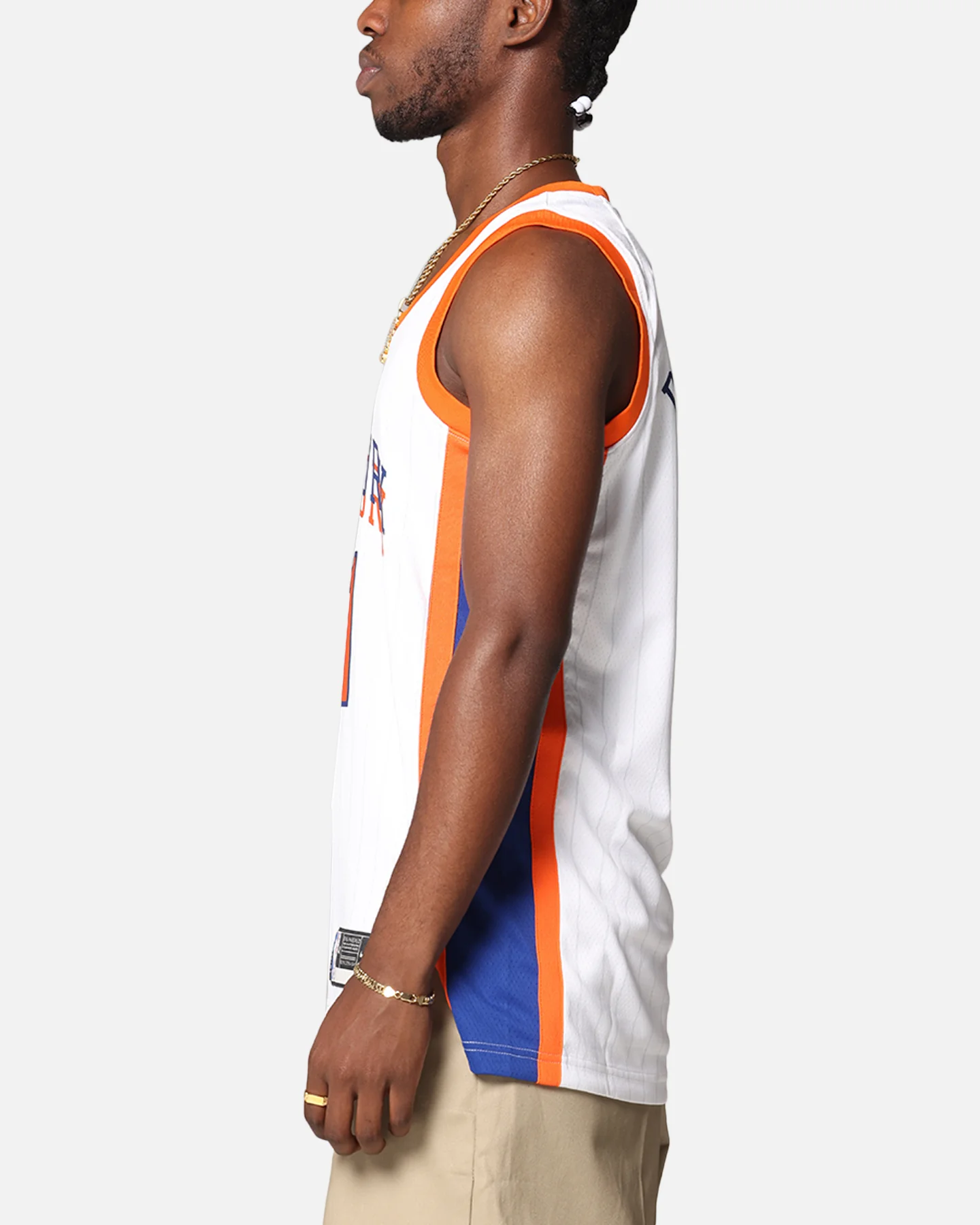 Nike Jalen Brunson New York Knicks #11 City Edition 2024/25 Nike Dri-Fit NBA Swingman Jersey White - Image 6