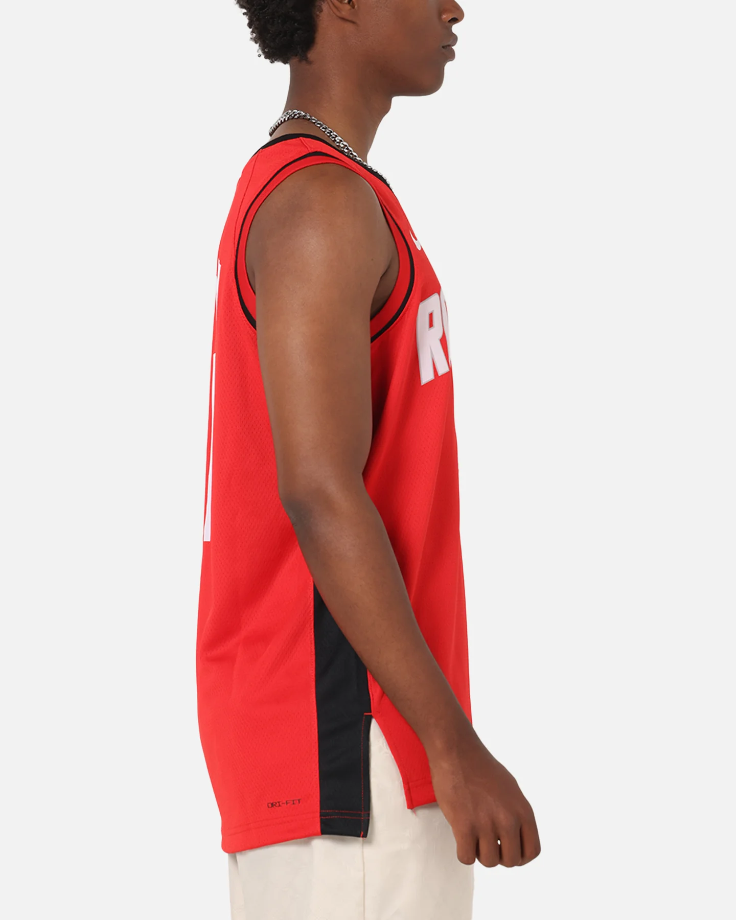 Nike Jalen Green Houston Rockets #4 Icon Edition 2022/23 Nike Dri-Fit NBA Swingman Jersey University Red - Image 5